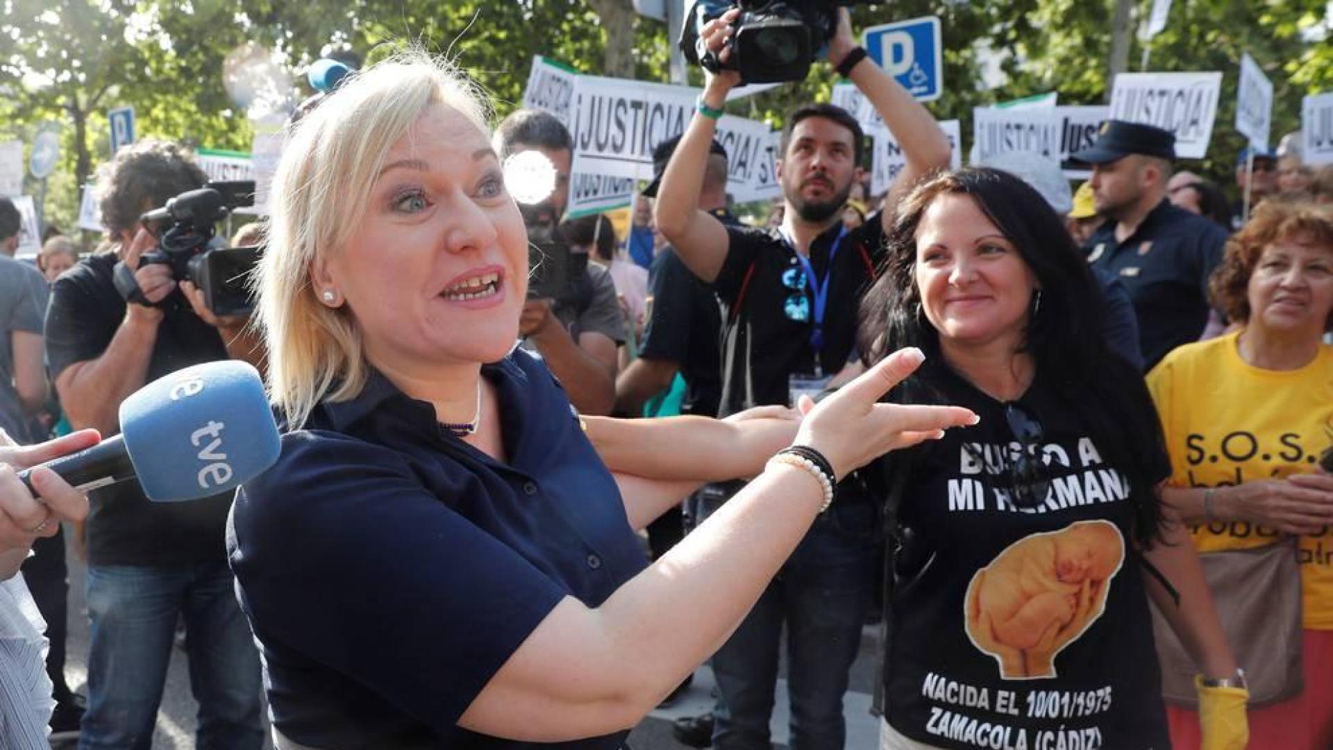 La víctima del primer juicio por bebés robados: "Este no es ya solo mi caso"