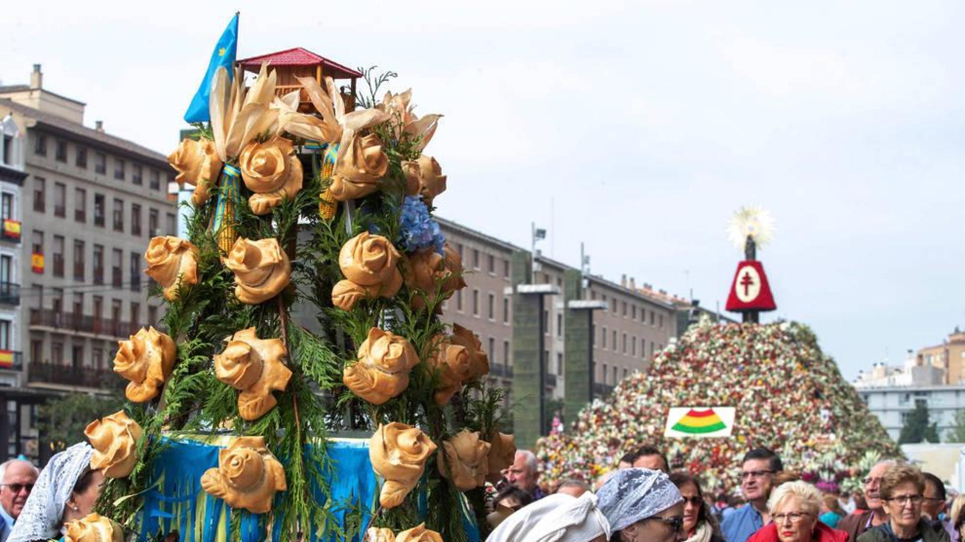 Casi 750.000 personas participan en las actividades del Día del Pilar en Zaragoza