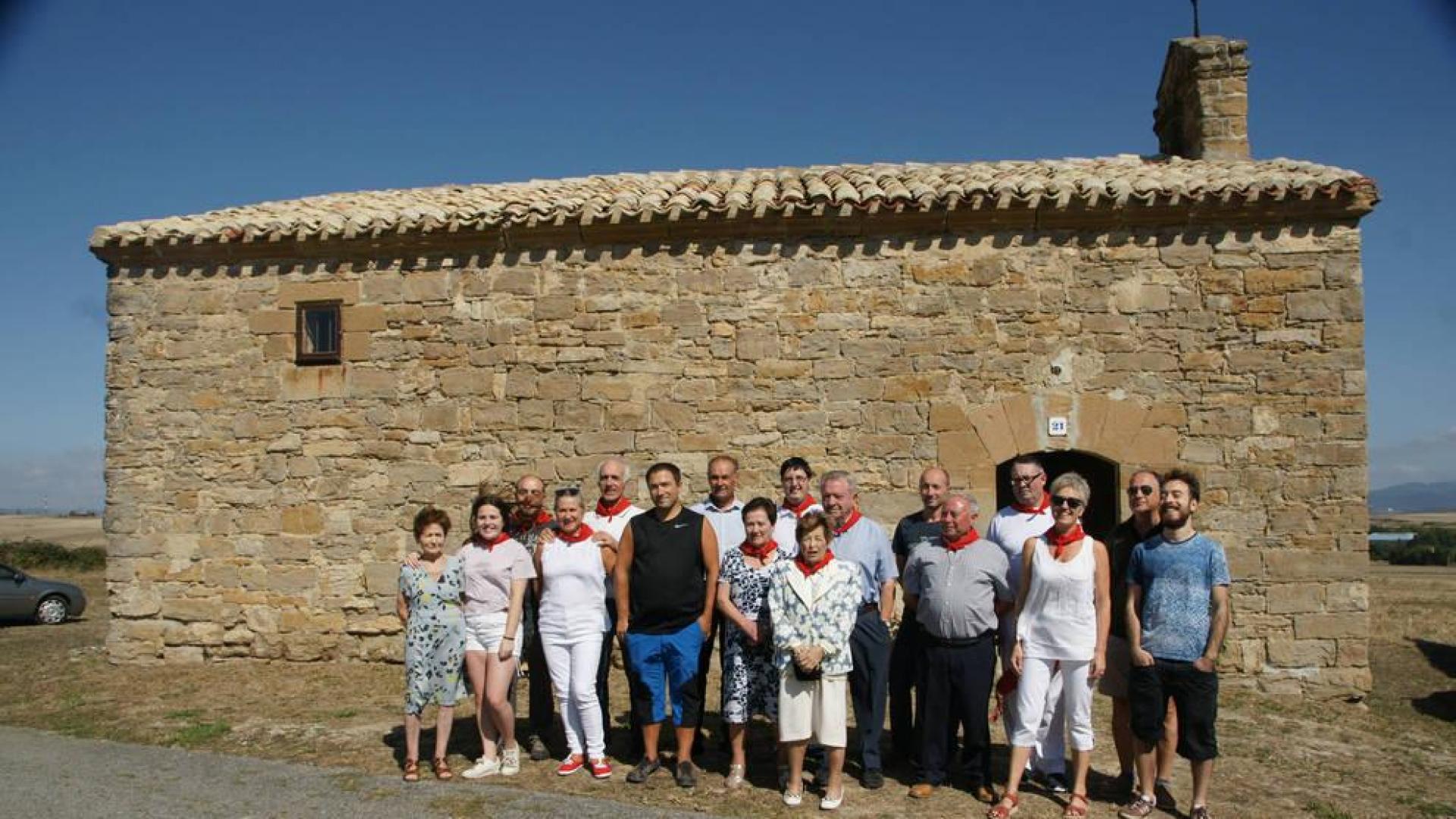 Vermú en la era en Barbatáin