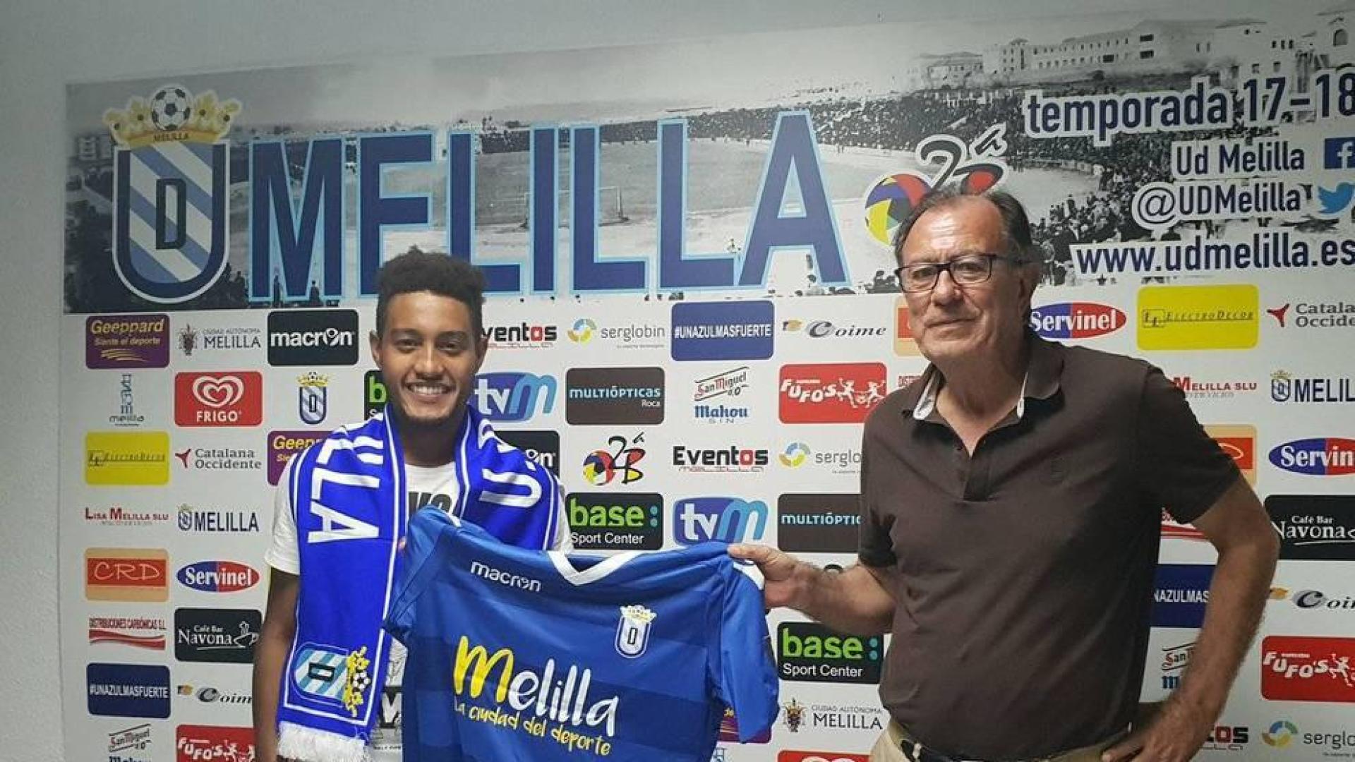 Antonio Otegui, presentado en Melilla