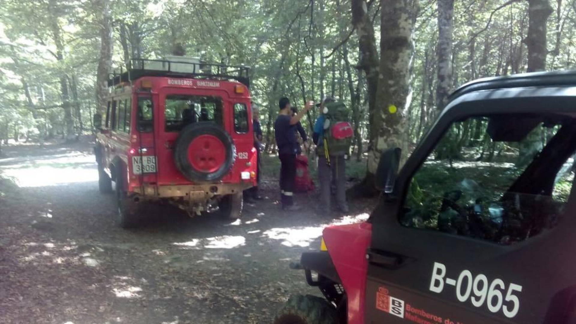 Rescatadas 7 personas en Navarra, 5 de ellas peregrinos afectados por el mal tiempo
