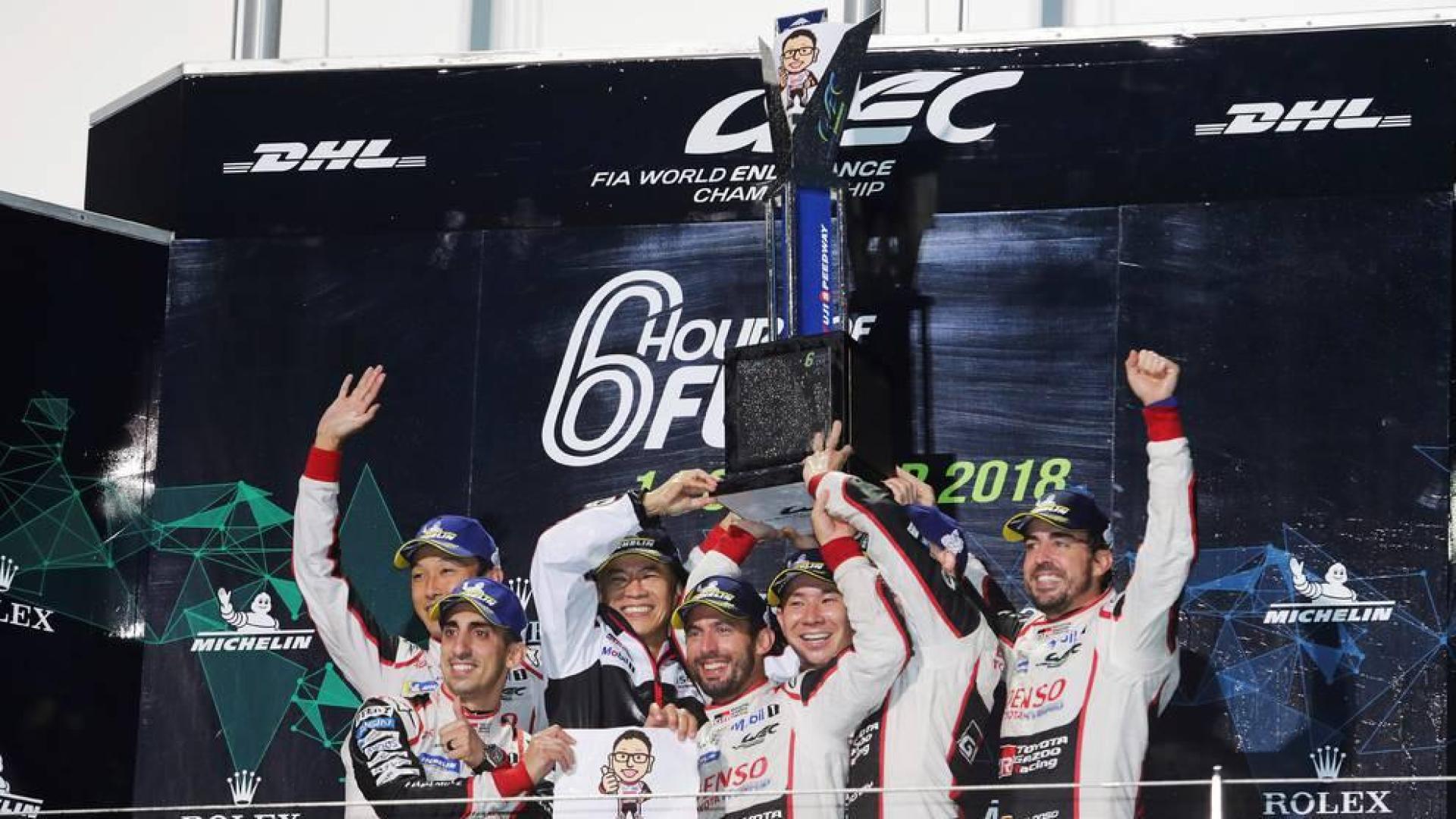 Alonso termina segundo en las 6 Horas de Fuji y mantiene el liderato