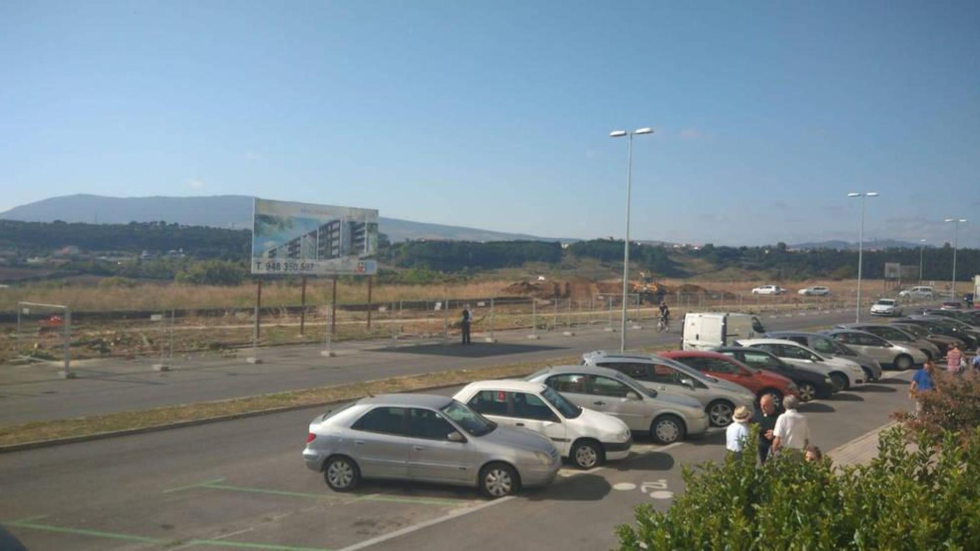 Polémica en Barañáin tras la tala de 75 árboles en la avenida de Pamplona