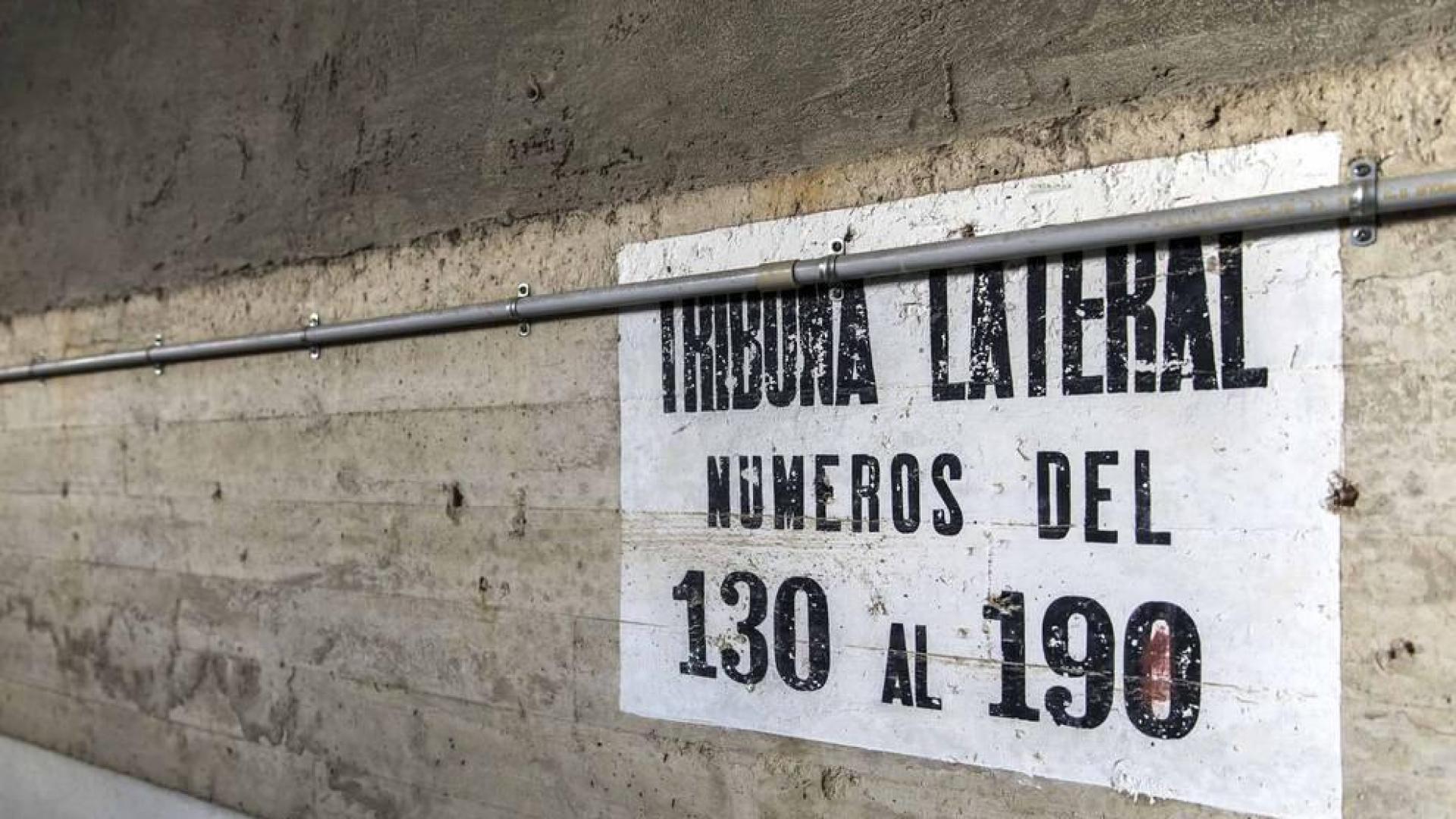 Fotos del estado en el que se encuentra El Sadar, abocado a una reforma.