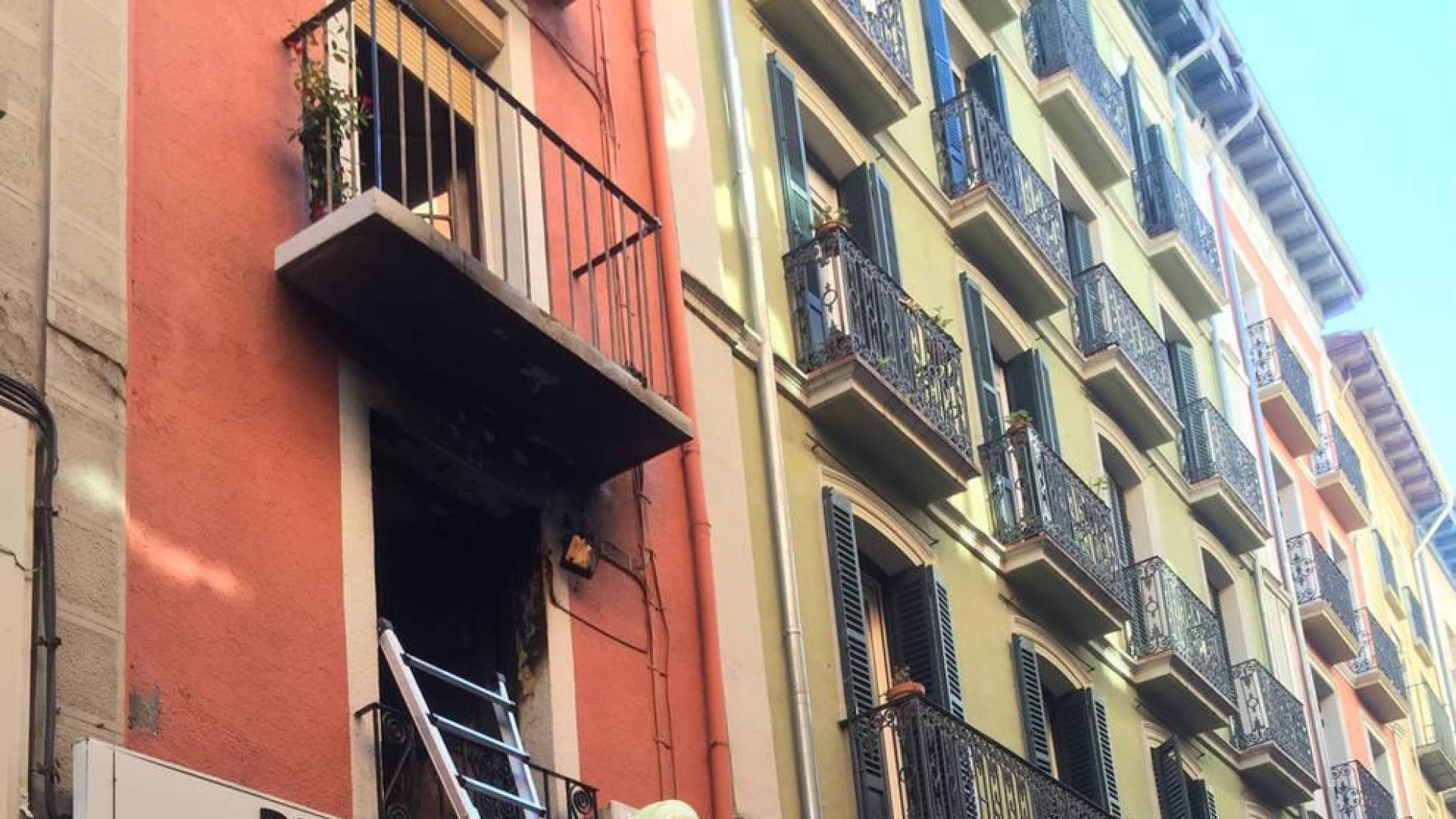 El autor del fuego en la calle Mayor usó acelerantes para iniciarlo
