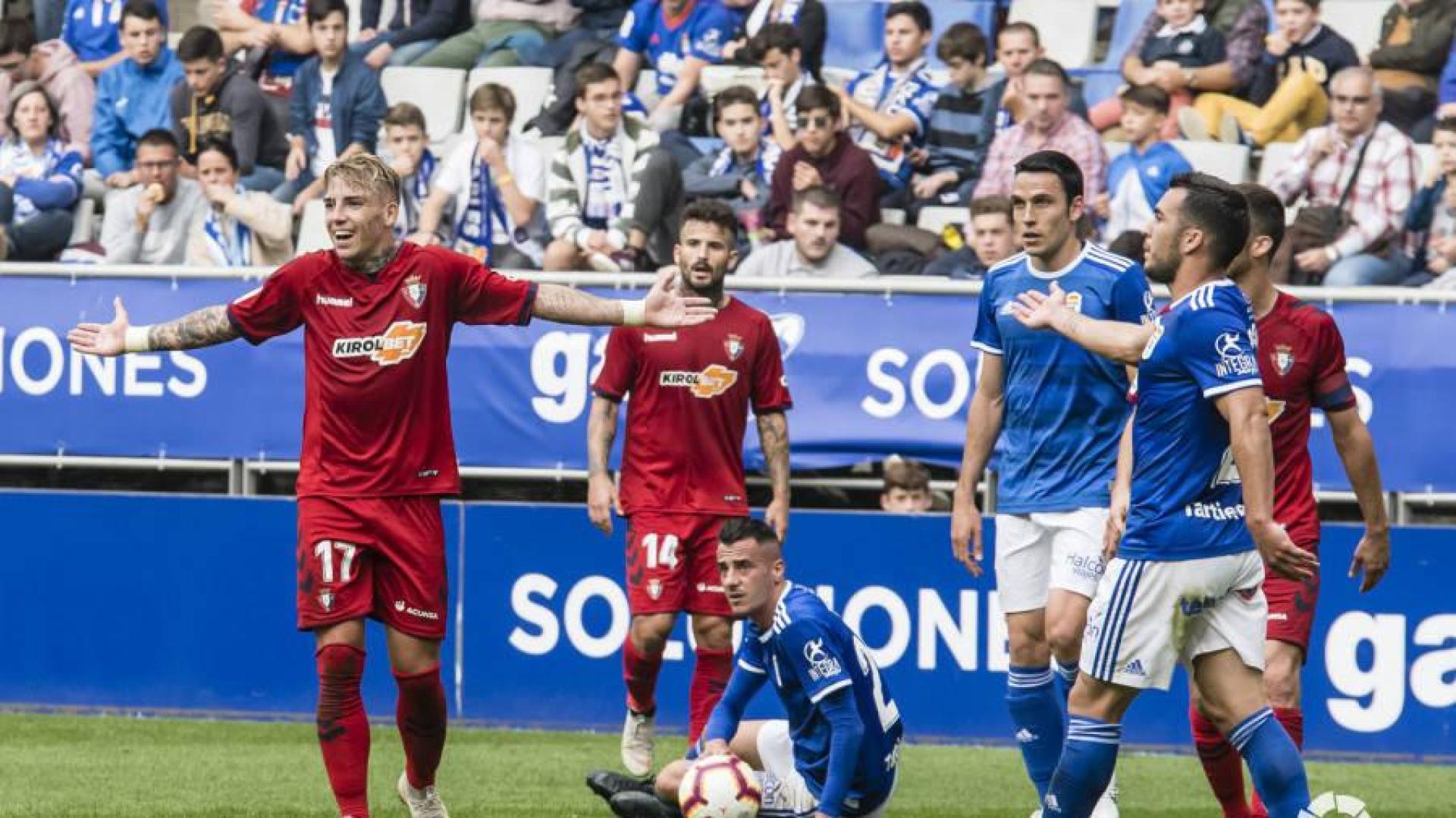 El Oviedo remonta a un Osasuna que ha ido de más a menos