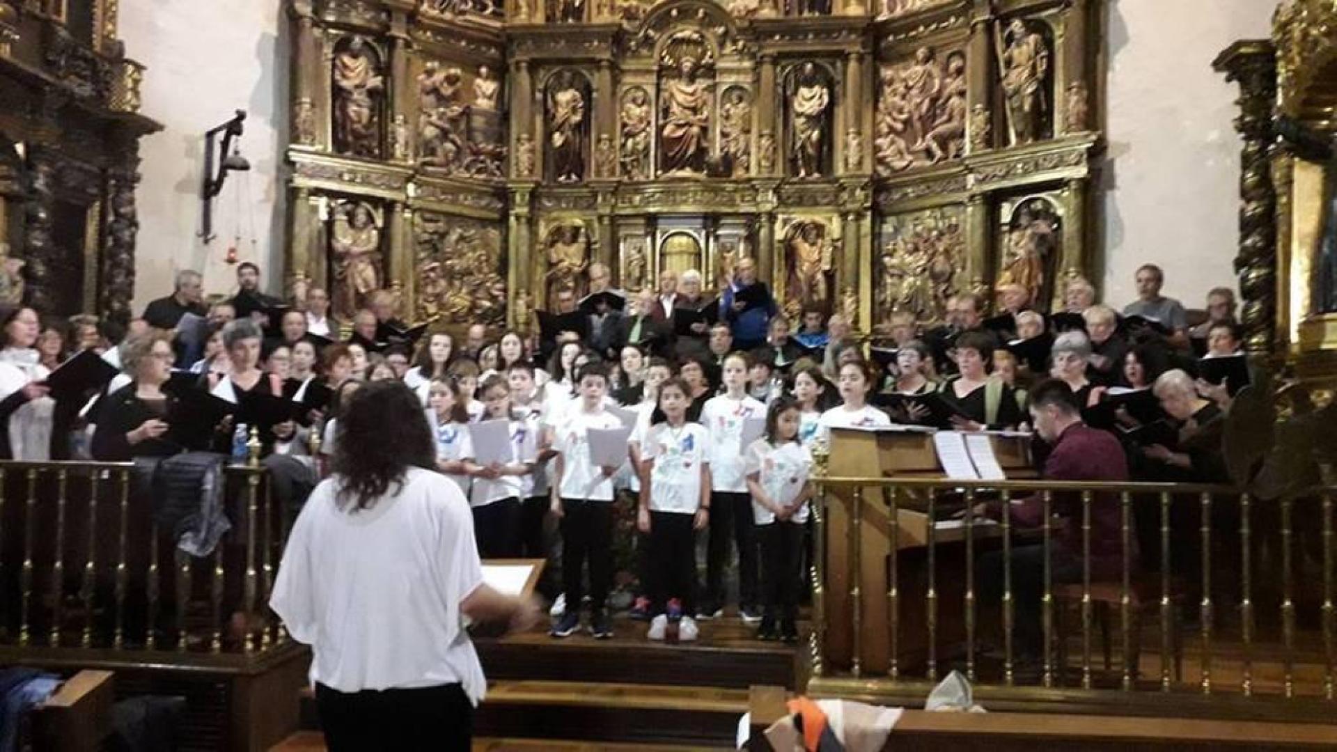 Estreno infantil en el encuentro de corales del Pirineo