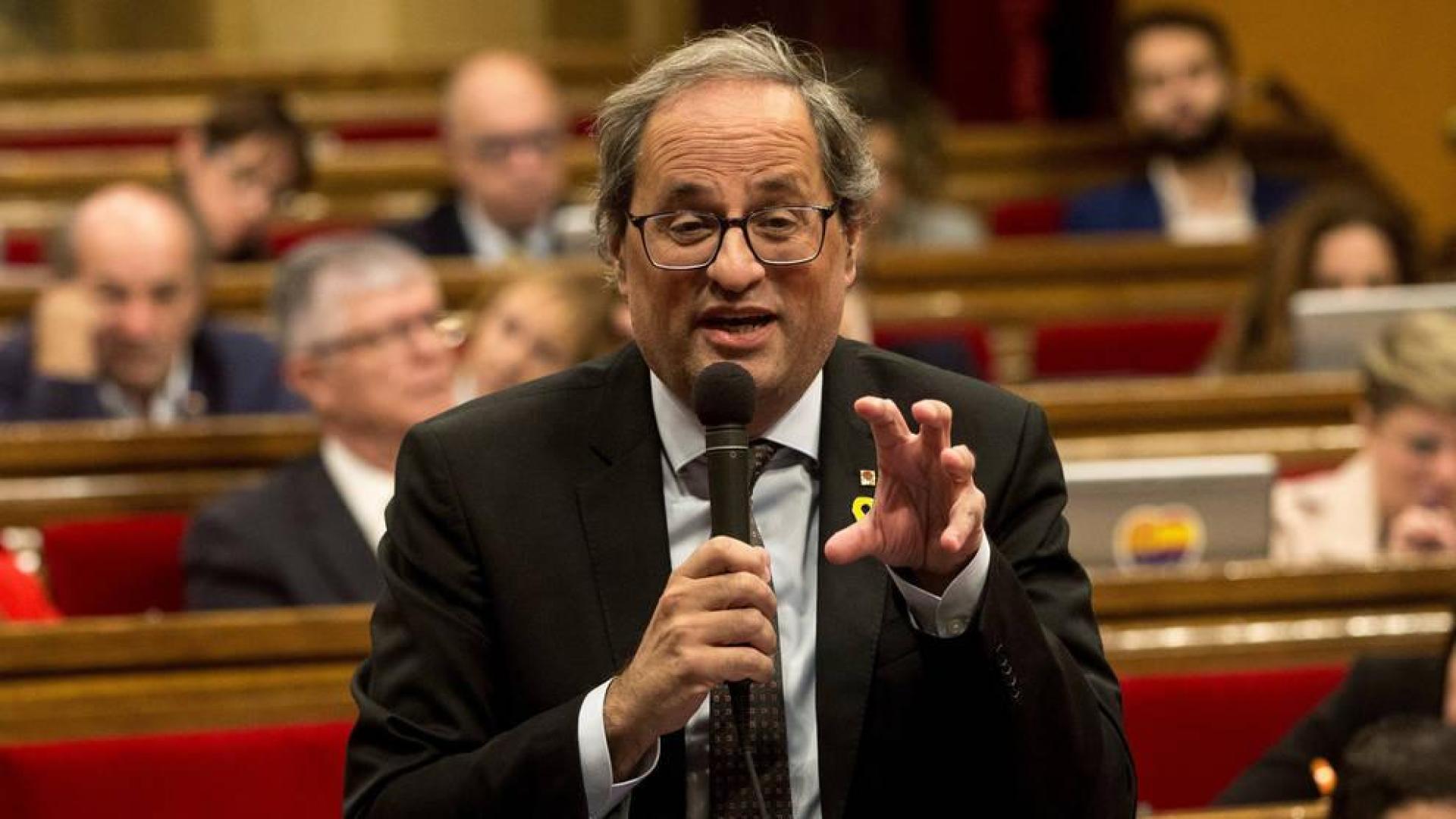 Torra convocará una mesa de diálogo con líderes catalanes el 16 de noviembre