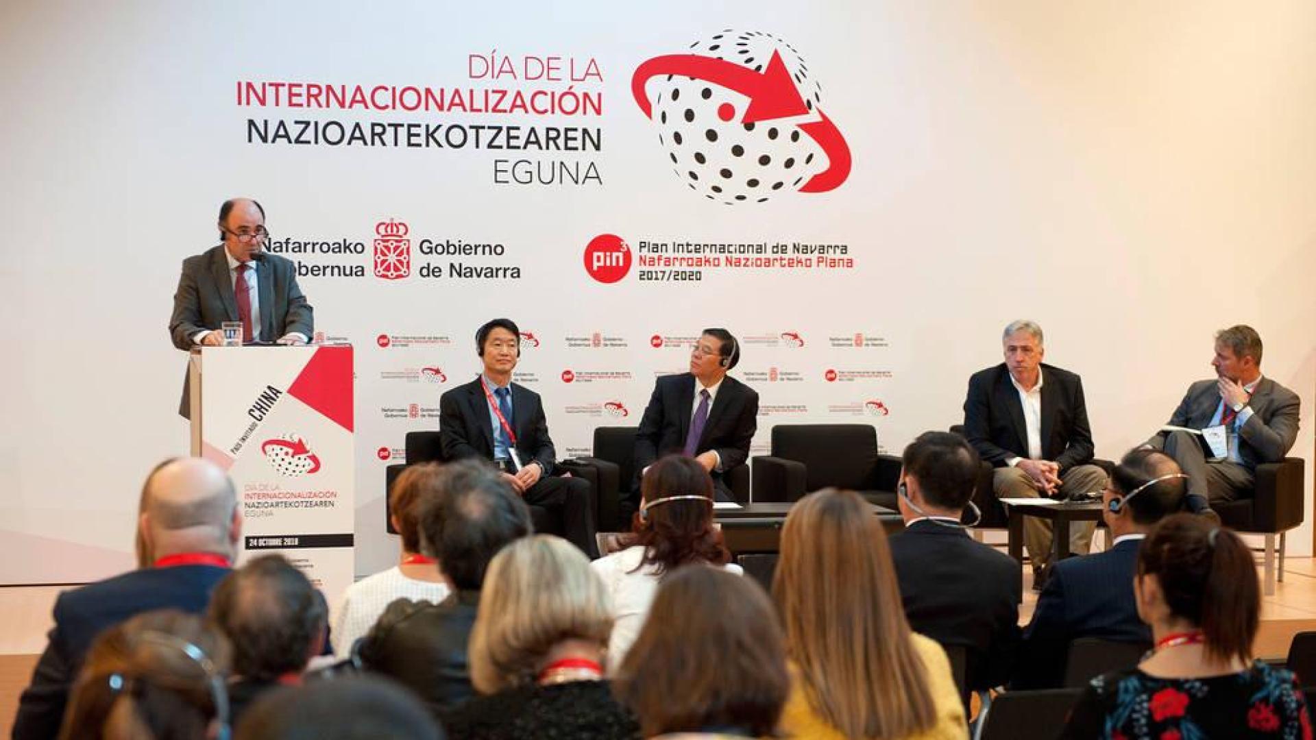 Navarra y China estrechan relaciones económicas y comerciales en Pamplona