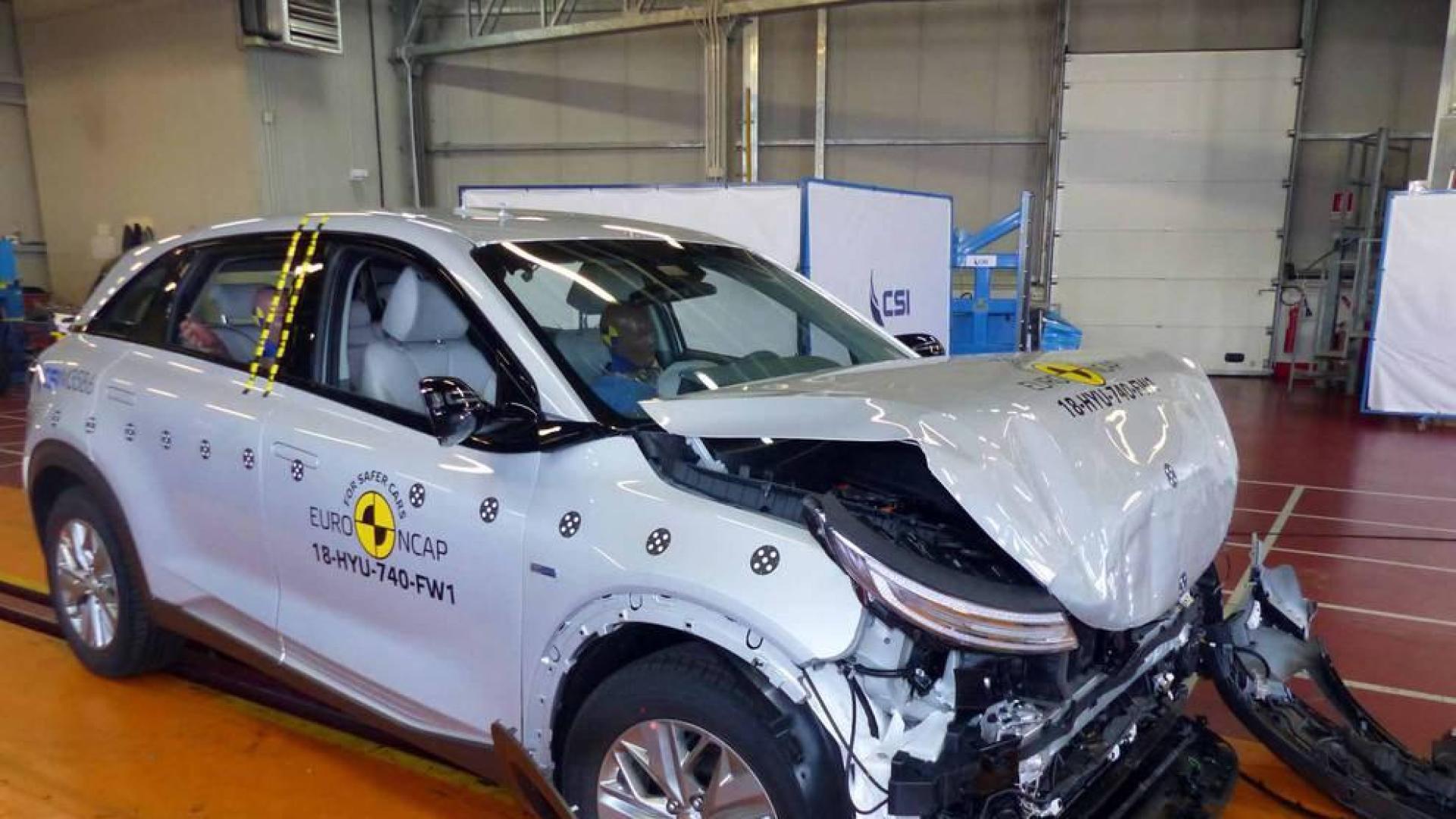 Los modelos Hyundai Nexo, Lexus ES y Mazda 6 han recibido la máxima puntuación en la última oleada de test de seguridad del Euro NCAP.