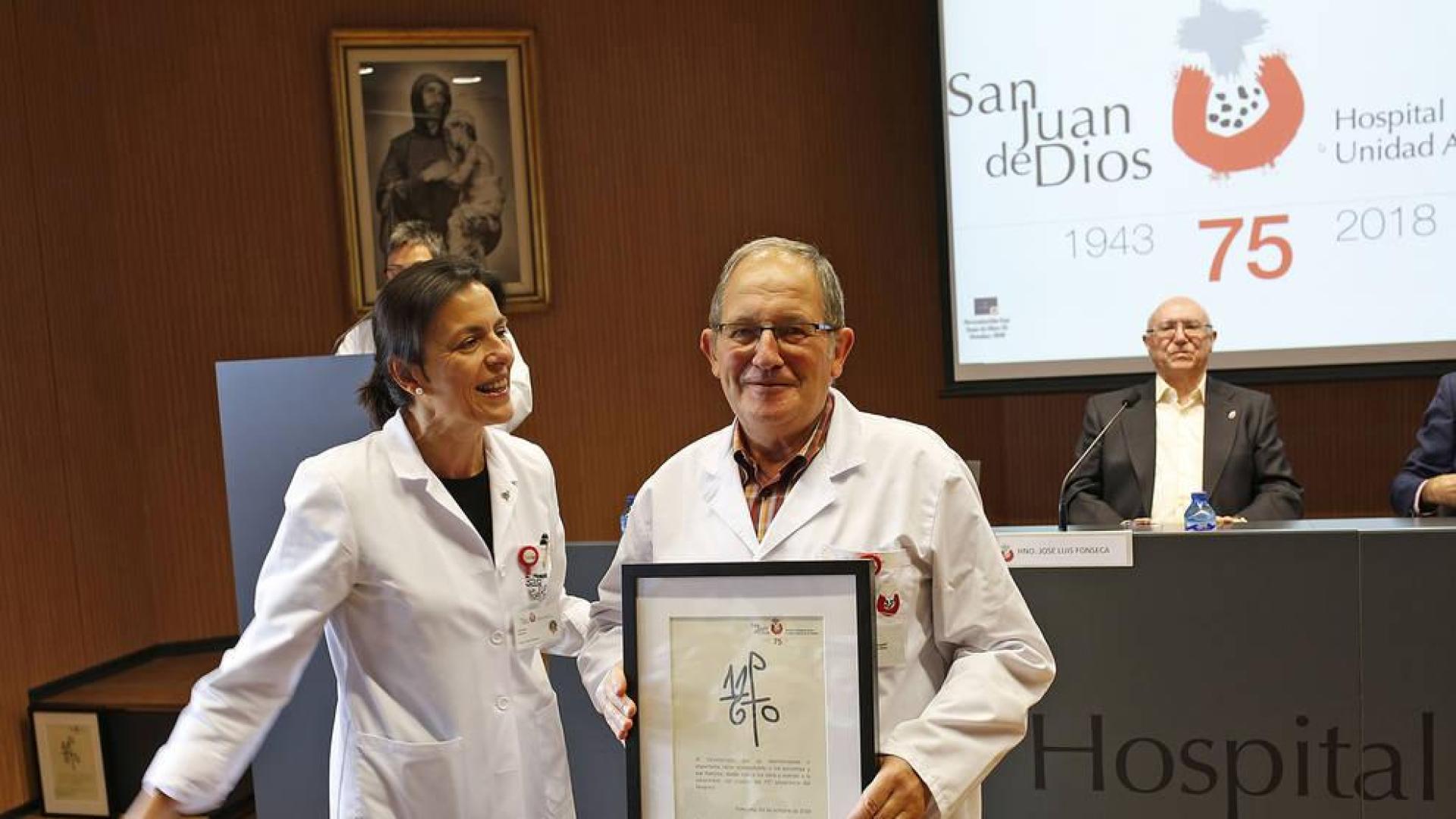 El Hospital San Juan de Dios de Pamplona celebra su 75 aniversario