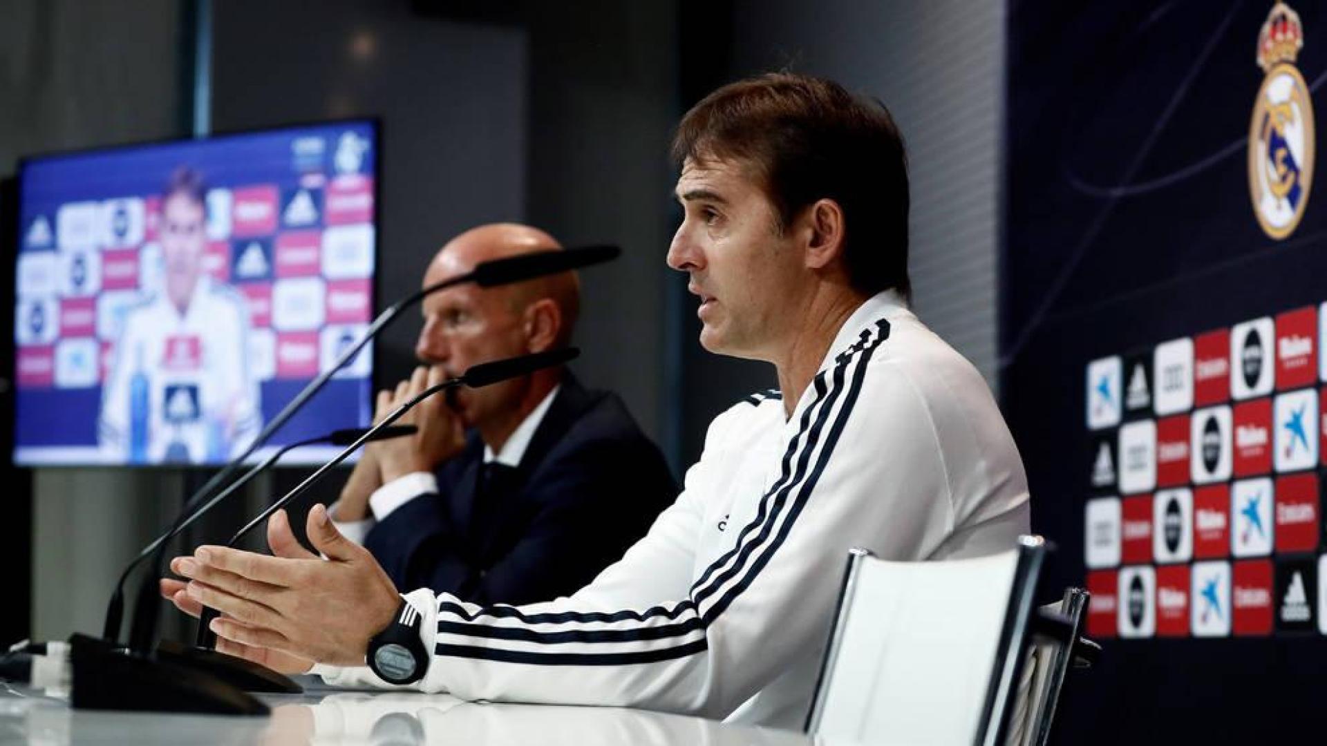Lopetegui: "Espero seguir respirando después del Clásico"