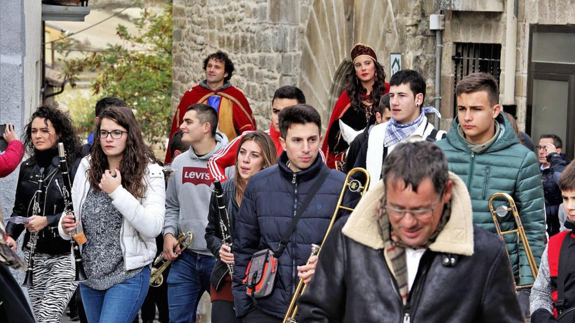 Aibar se convierte en escenario medieval