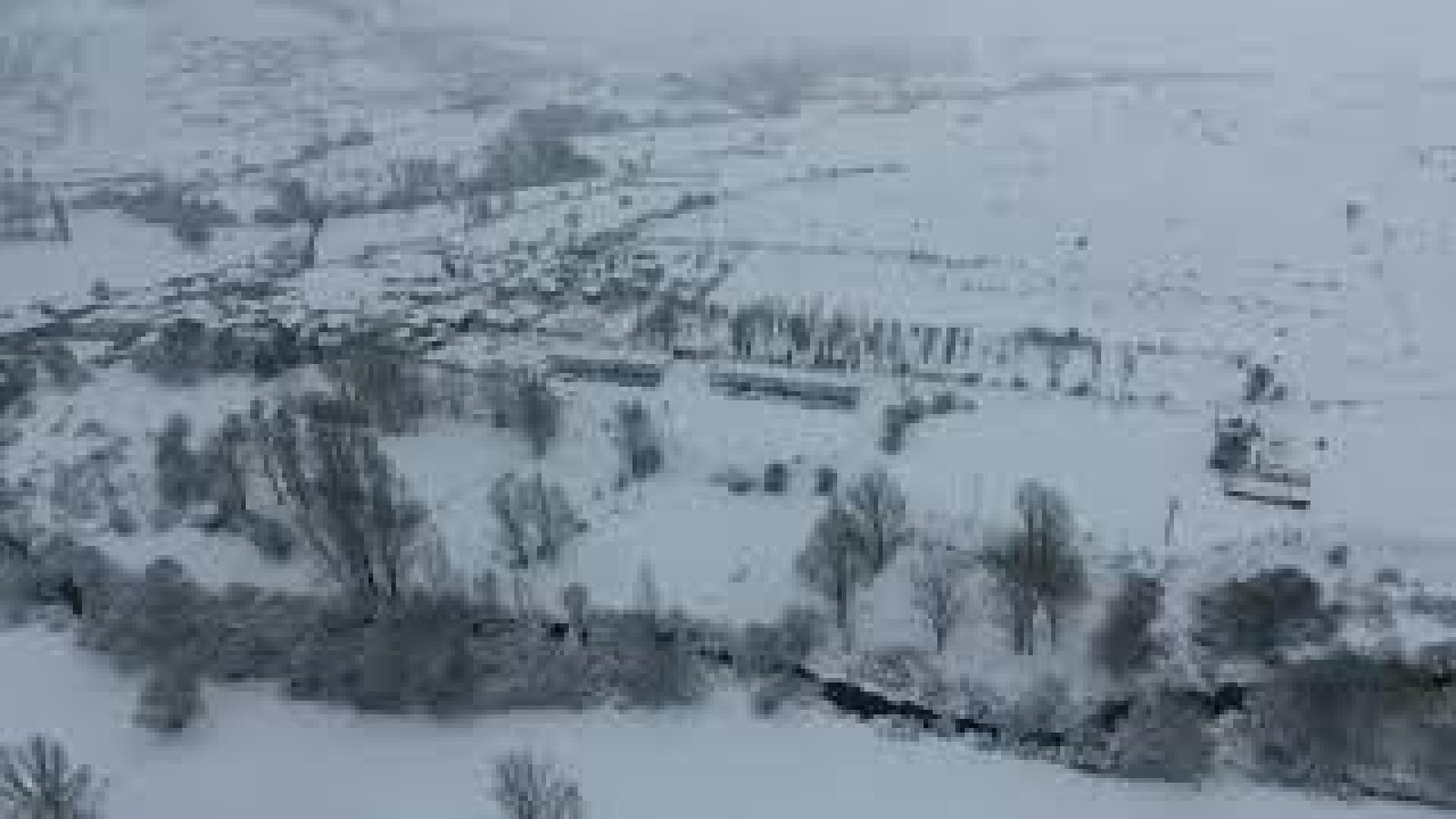 El Puerto de Pajares recibe la primera gran nevada de la temporada