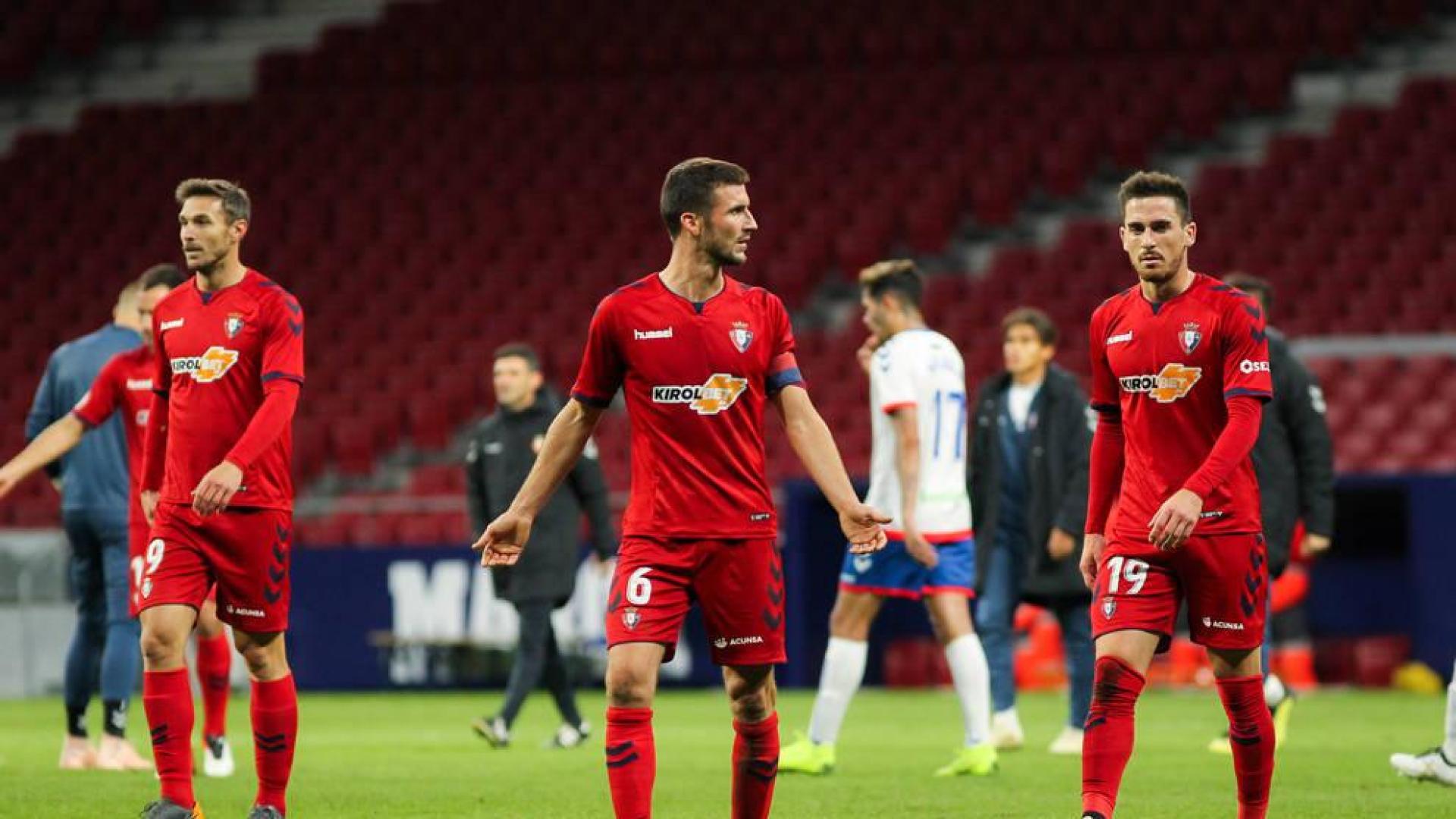 Osasuna se deja dos puntos en el Wanda y sigue sin ganar fuera