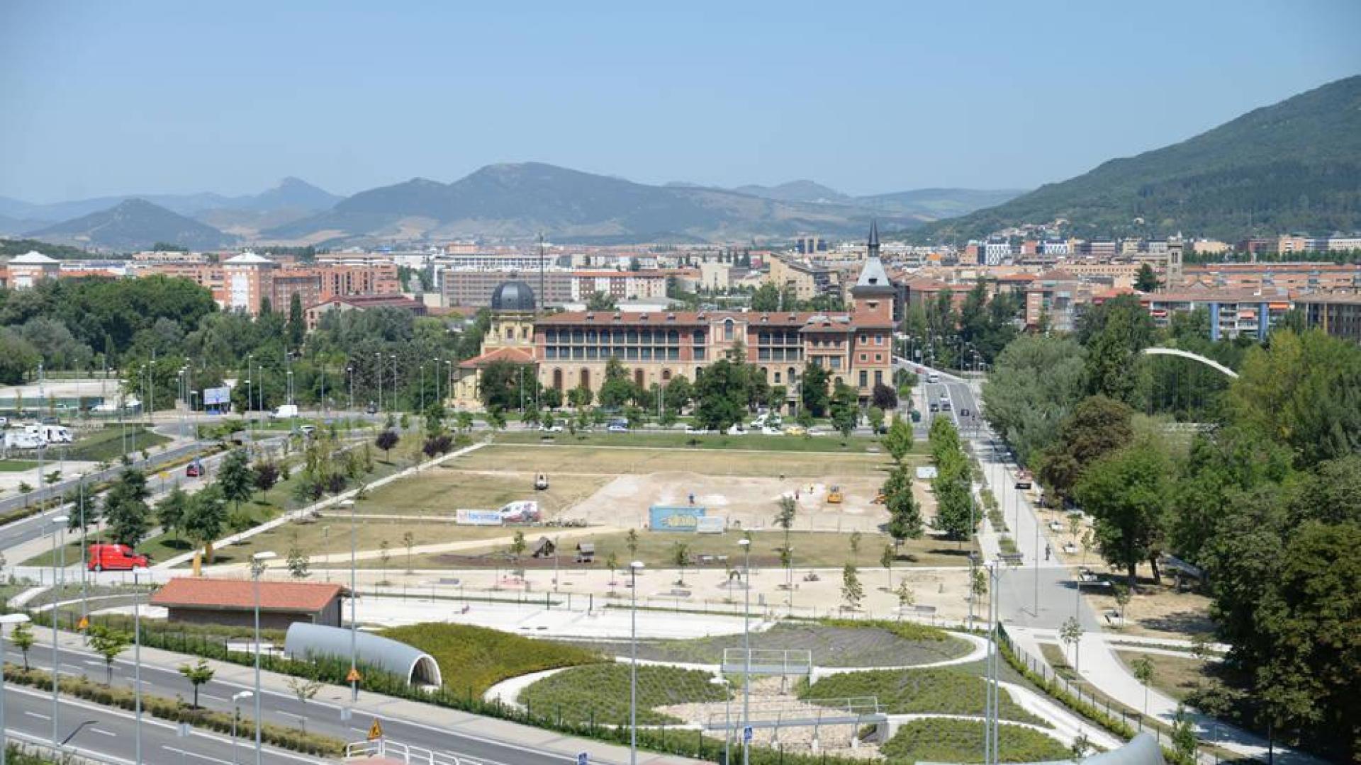 Fotos del parque de Trinitarios de Pamplona