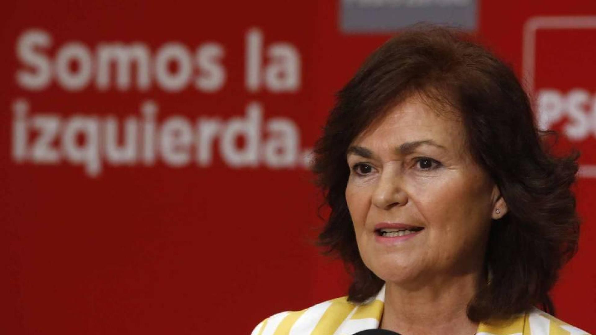Carmen Calvo será vicepresidenta del Gobierno y ministra de Igualdad