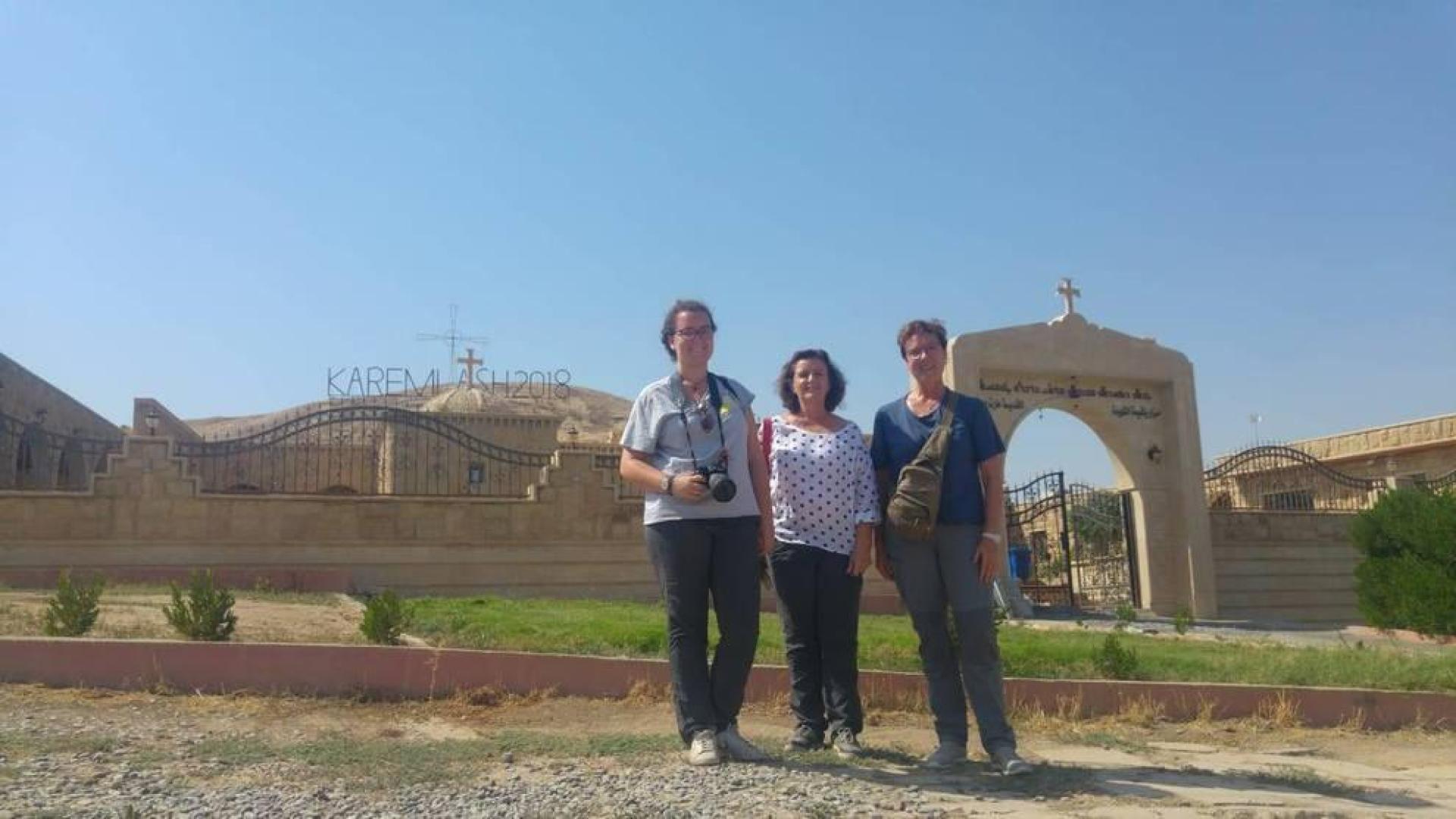 Tres navarras en la Llanura de Nínive