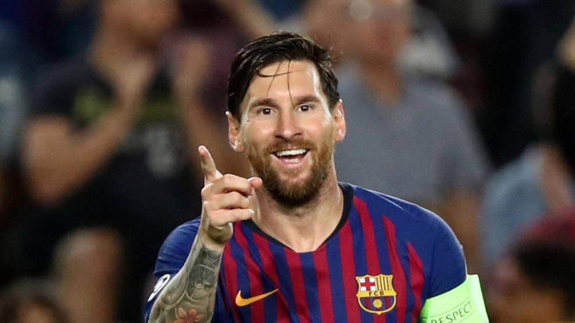 Messi abre con 'hat-trick' su reto en la Liga de Campeones