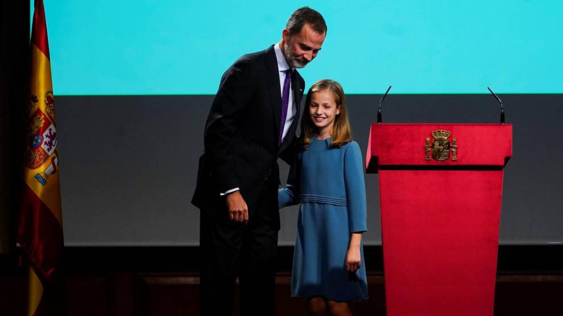 "Es la primera vez que veo a la Reina Letizia como madre"