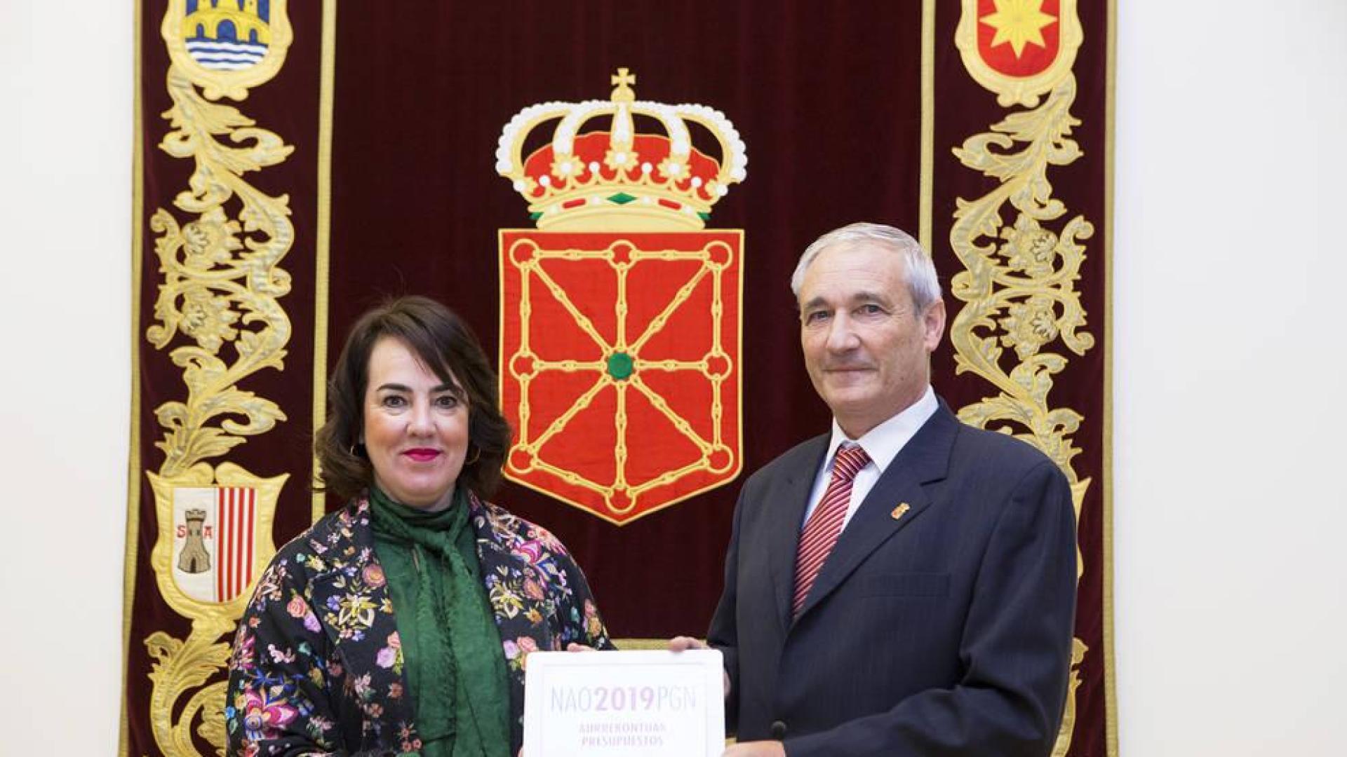 Aranburu confía en que los Presupuestos de Navarra sean aprobados "sin problema"