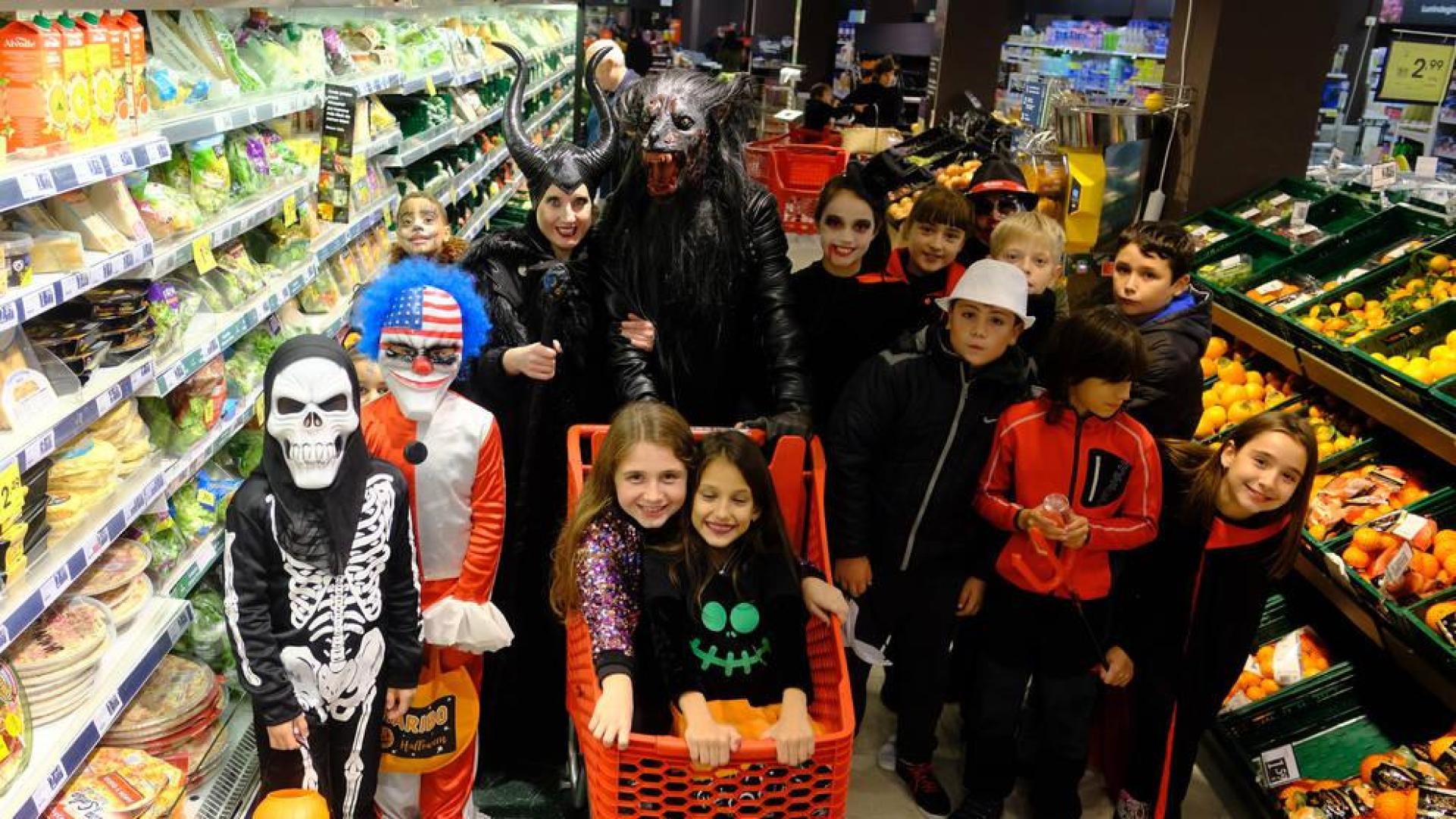 Un supermercado terrorífico en Burlada
