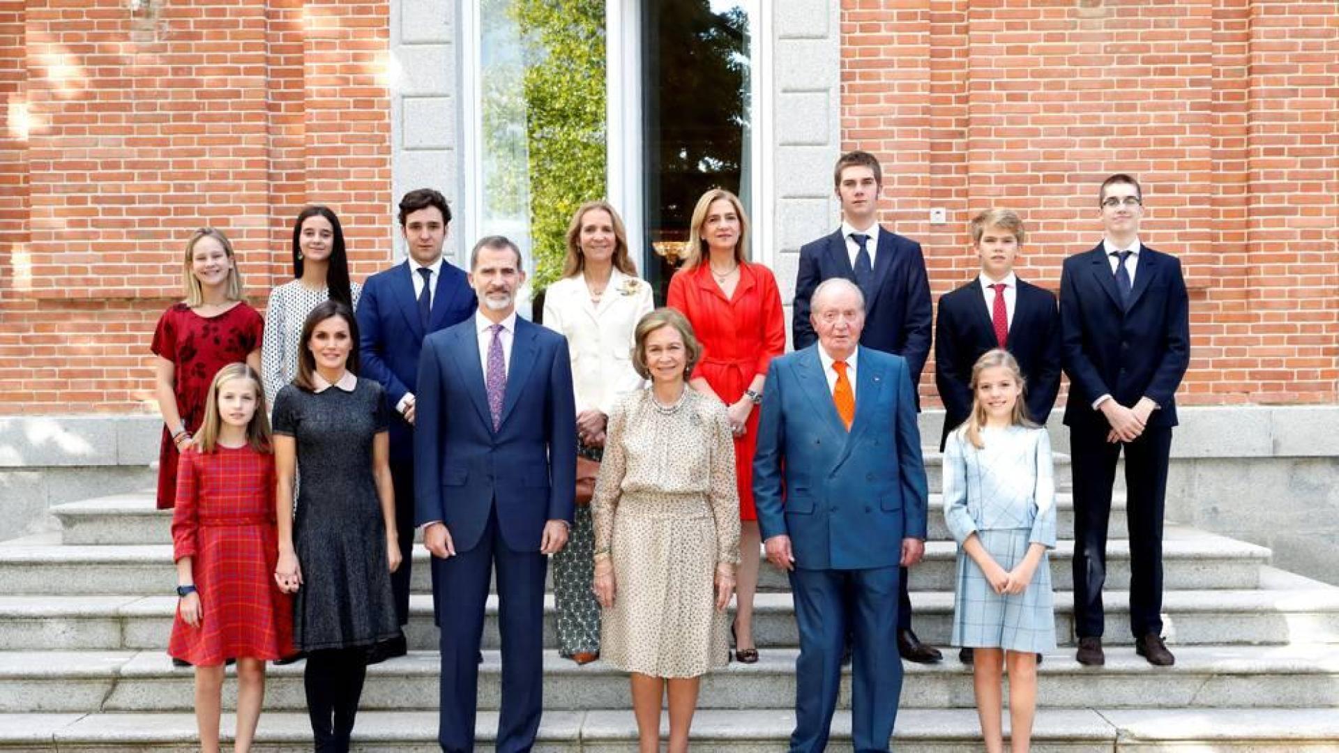 La infanta Cristina vuelve a la Zarzuela para el cumpleaños de su madre