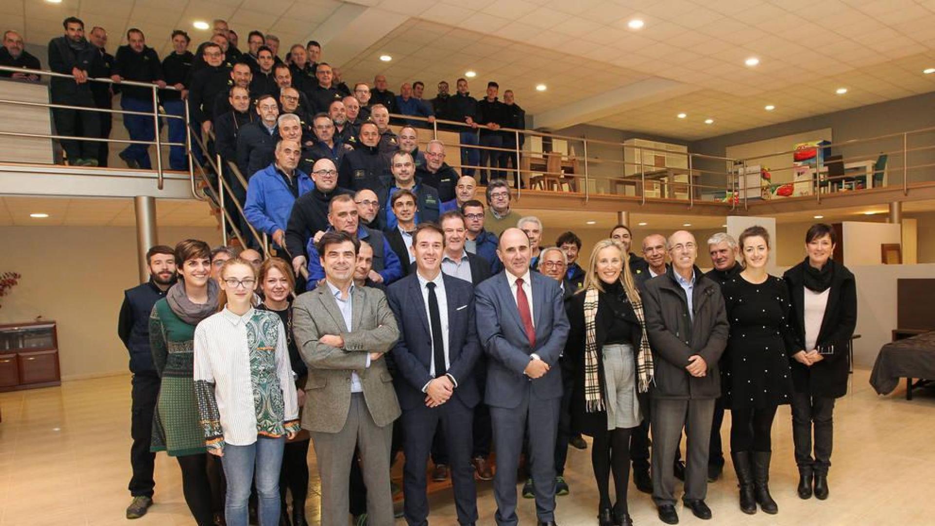 Salcedo Muebles de Viana dobla su facturación en los cinco años como cooperativa