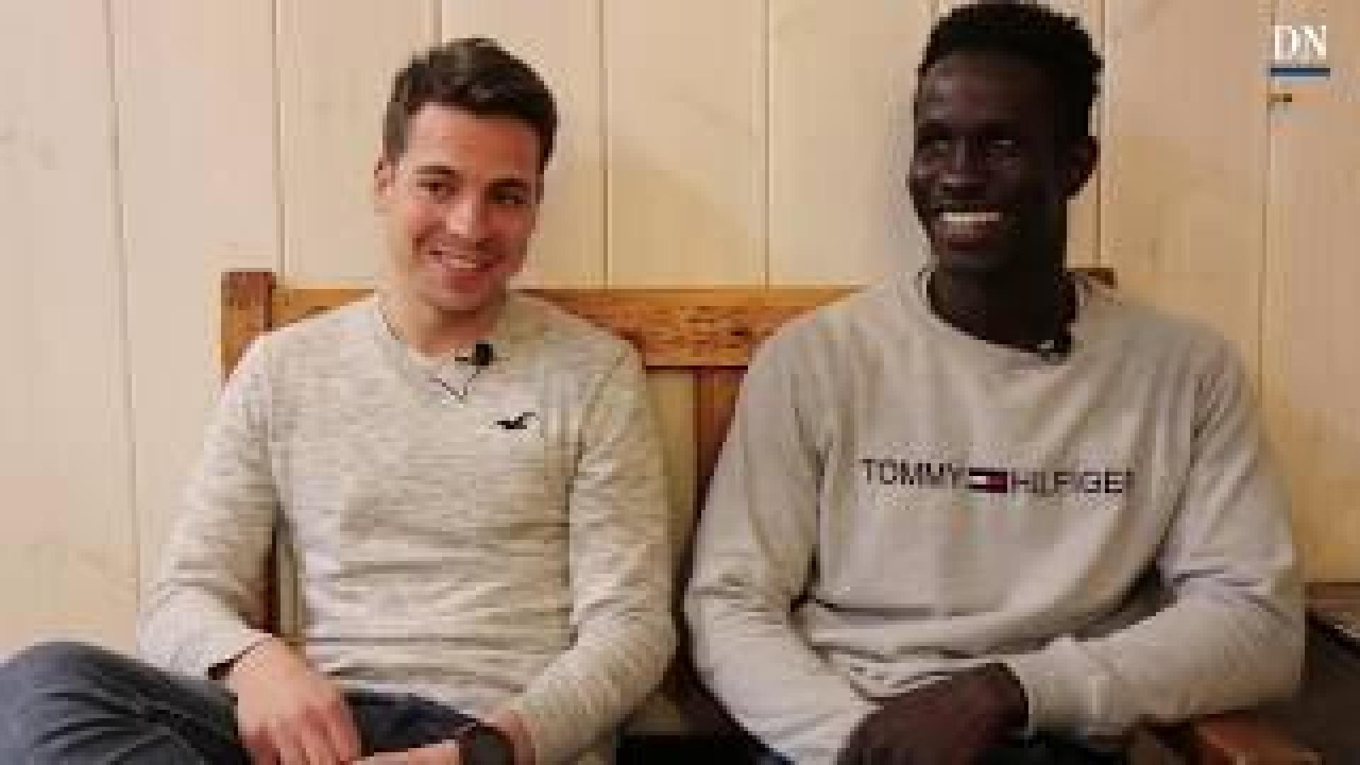 Noel y Moussa: Del gimnasio al trabajo