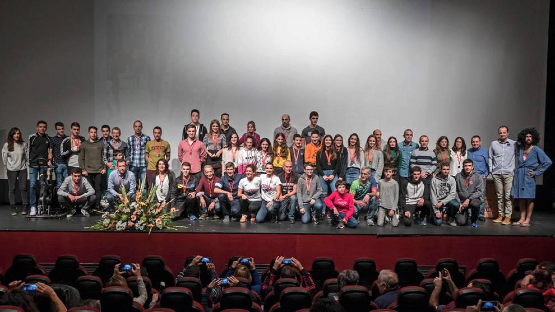 La fiesta del triatlón, en Estella