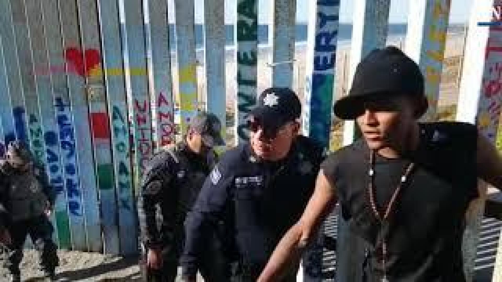 Día 3 en la caravana migrante: el muro de Tijuana