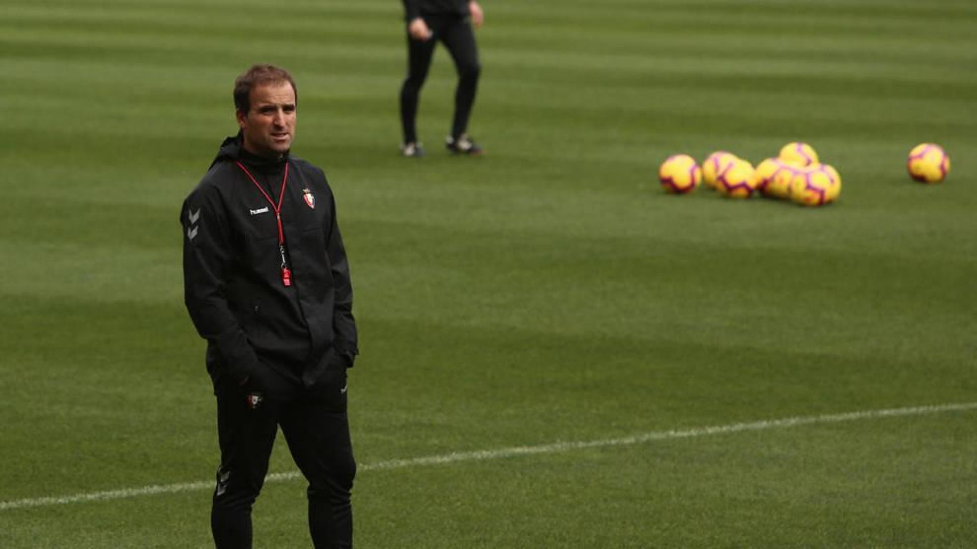 Arrasate desea un partido "completo" para "catapultar" a Osasuna