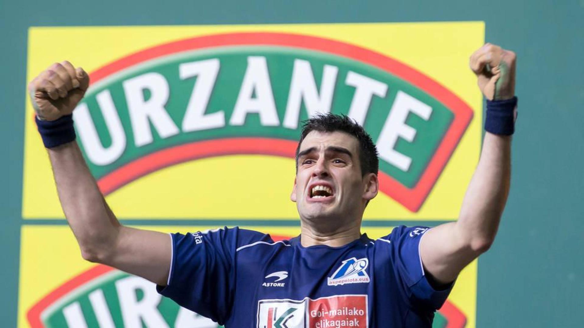 Ezkurdia, campeón del Cuatro y Medio en el Navarra Arena