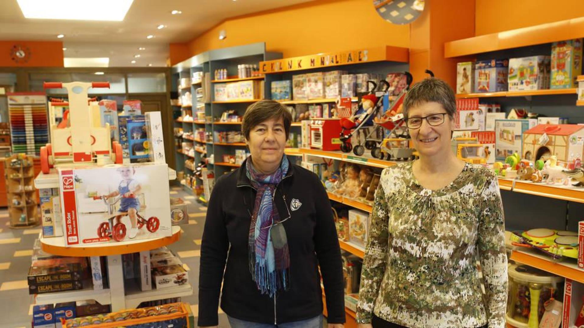 La juguetería Kide de Pamplona: entre hermanas anda el juego