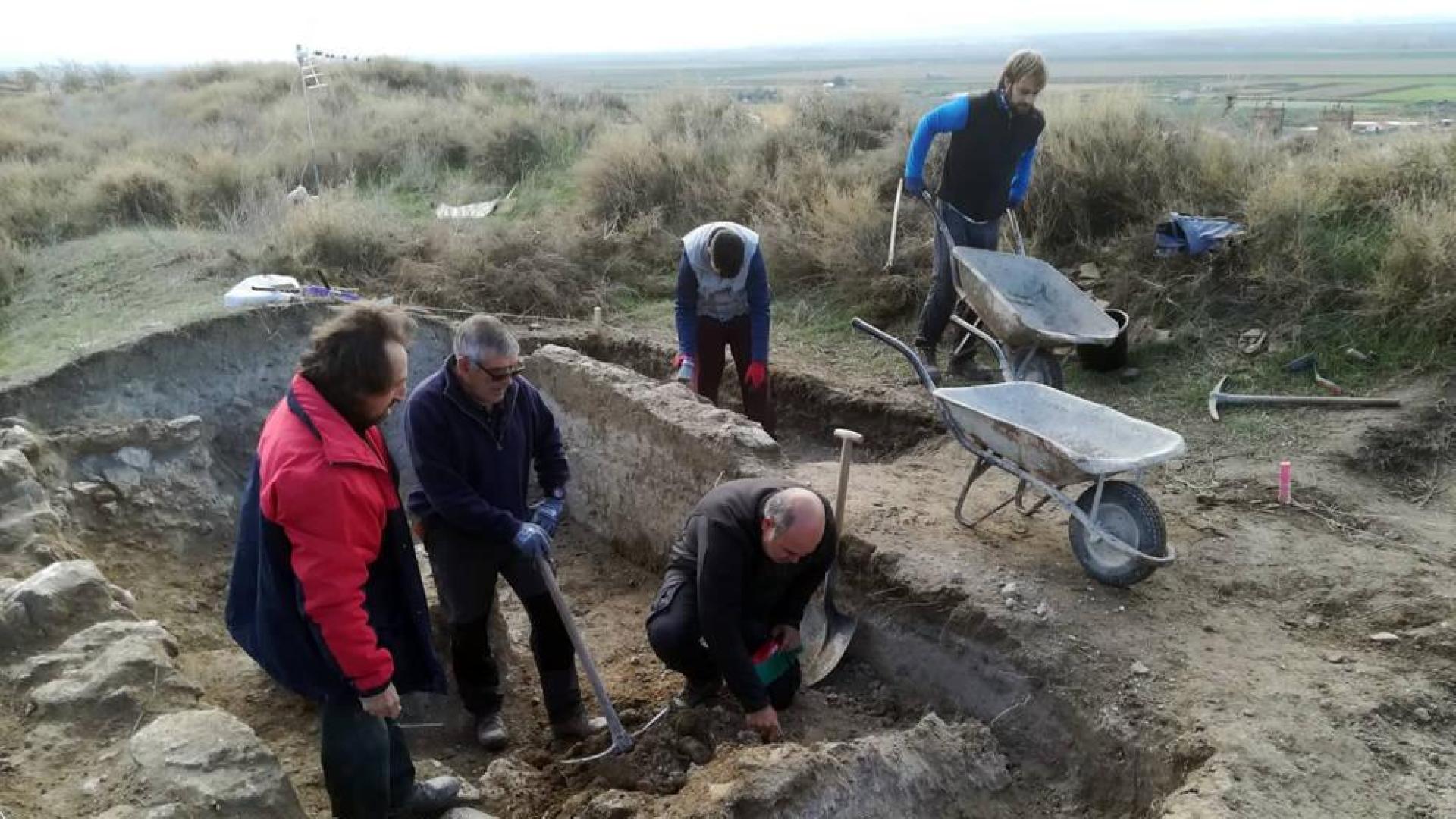 Valtierra saca a la luz los restos de su castillo