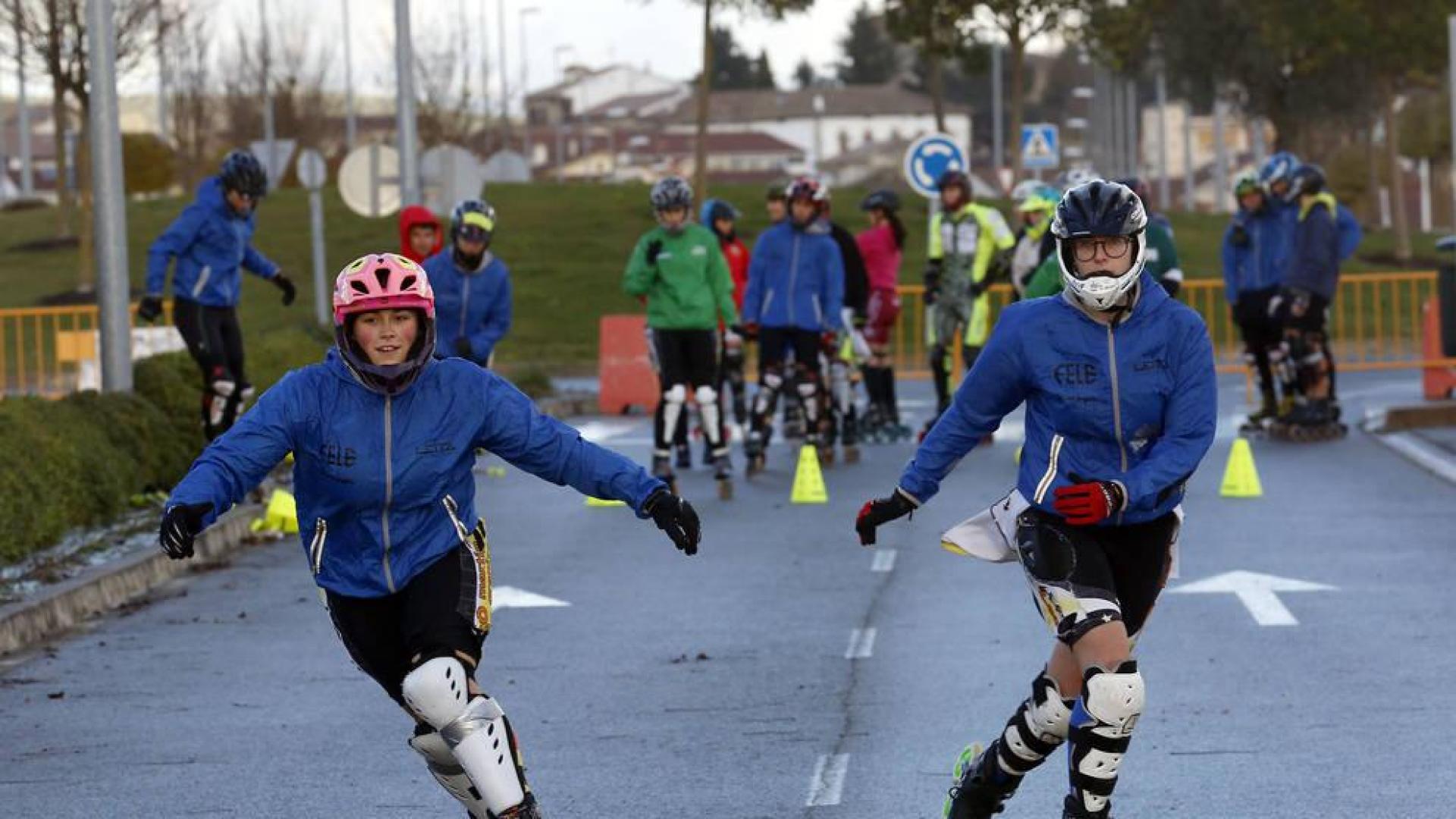 “Navarra lo tiene todo para ser una potencia nacional en patinaje alpino”