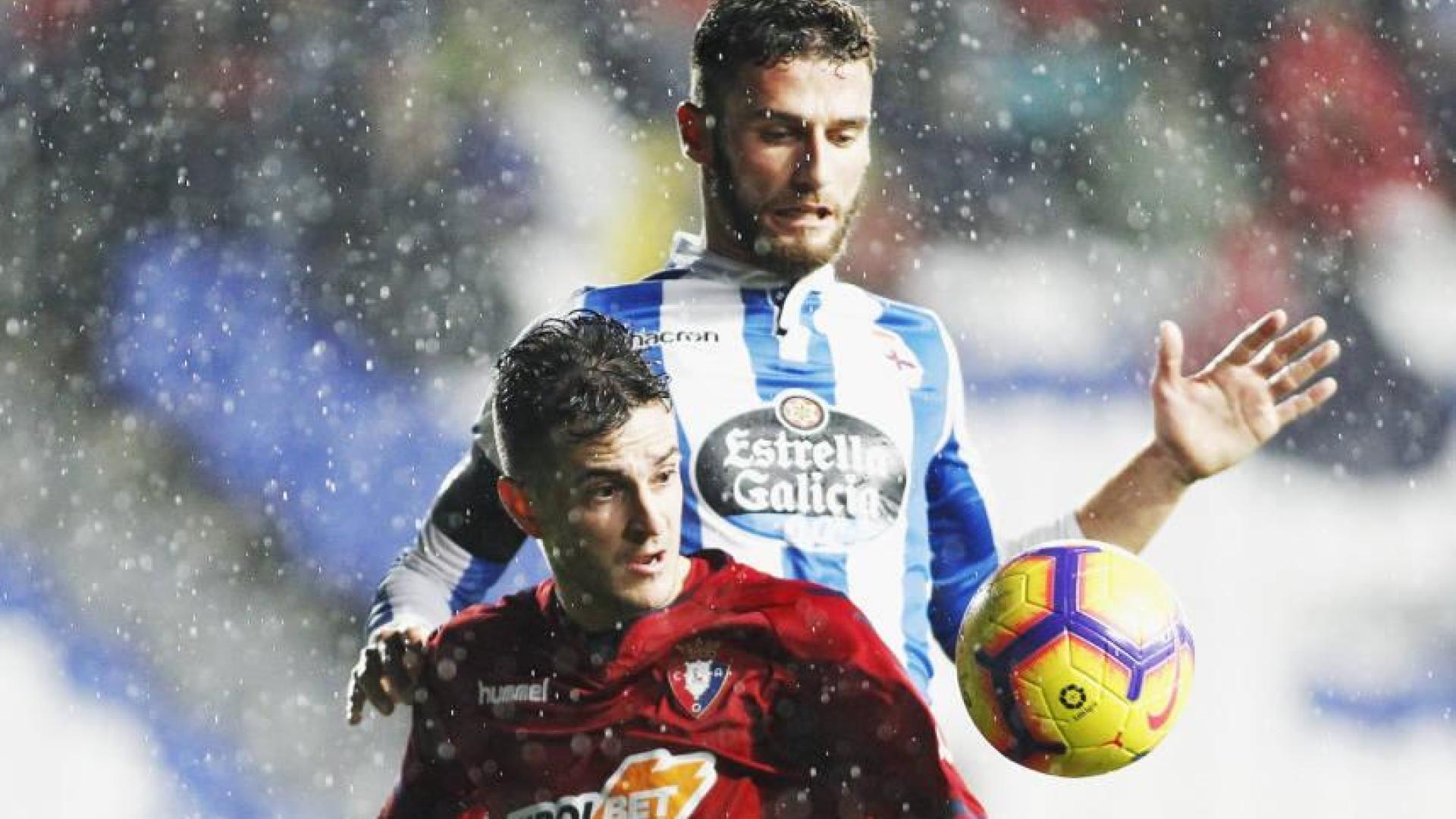 En directo: sigue la retransmisión minuto a minuto del Deportivo-Osasuna