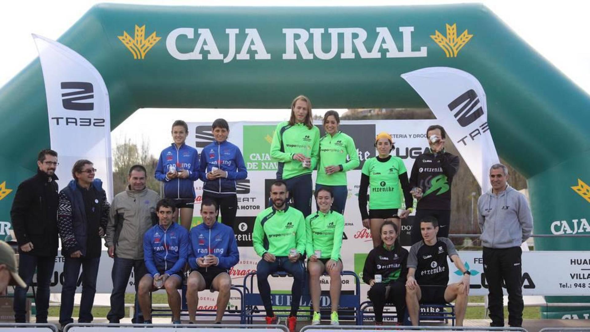 El Grupoempleo se lleva el Navarro por equipos mixto de cross