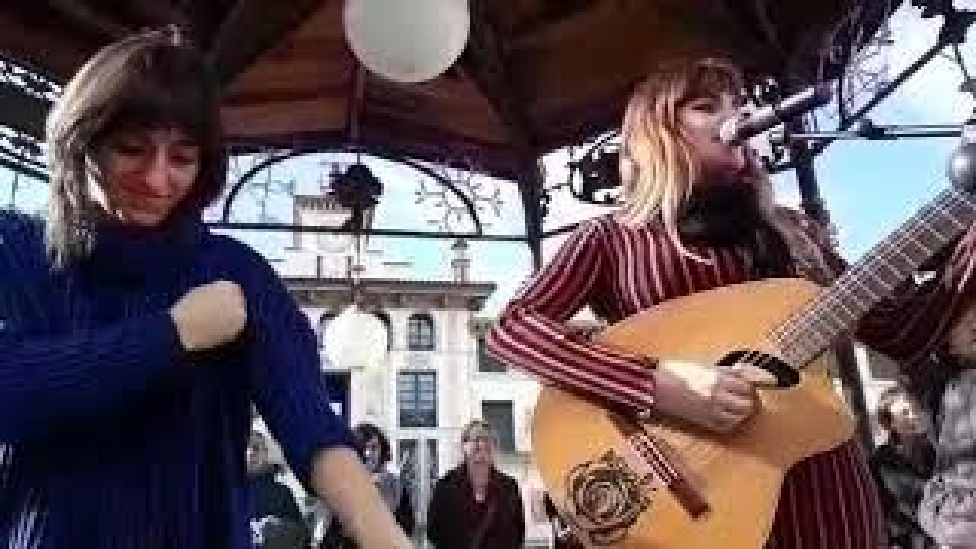 Rozalén canta contra la violencia machista en Tudela