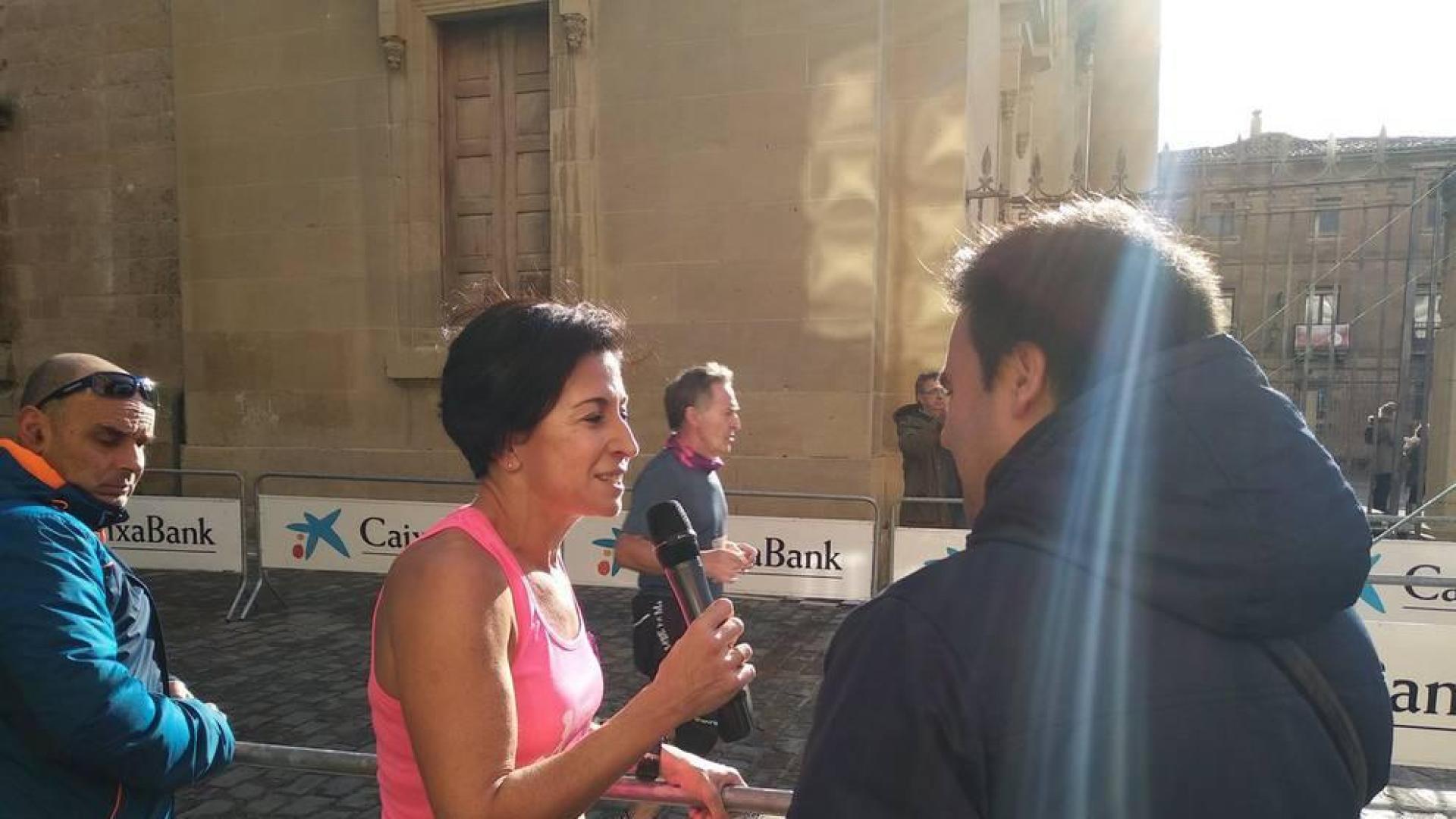 Ana Marcotegui e Iñaki Rey ganan la III Carrera de las Mujeres en Pamplona
