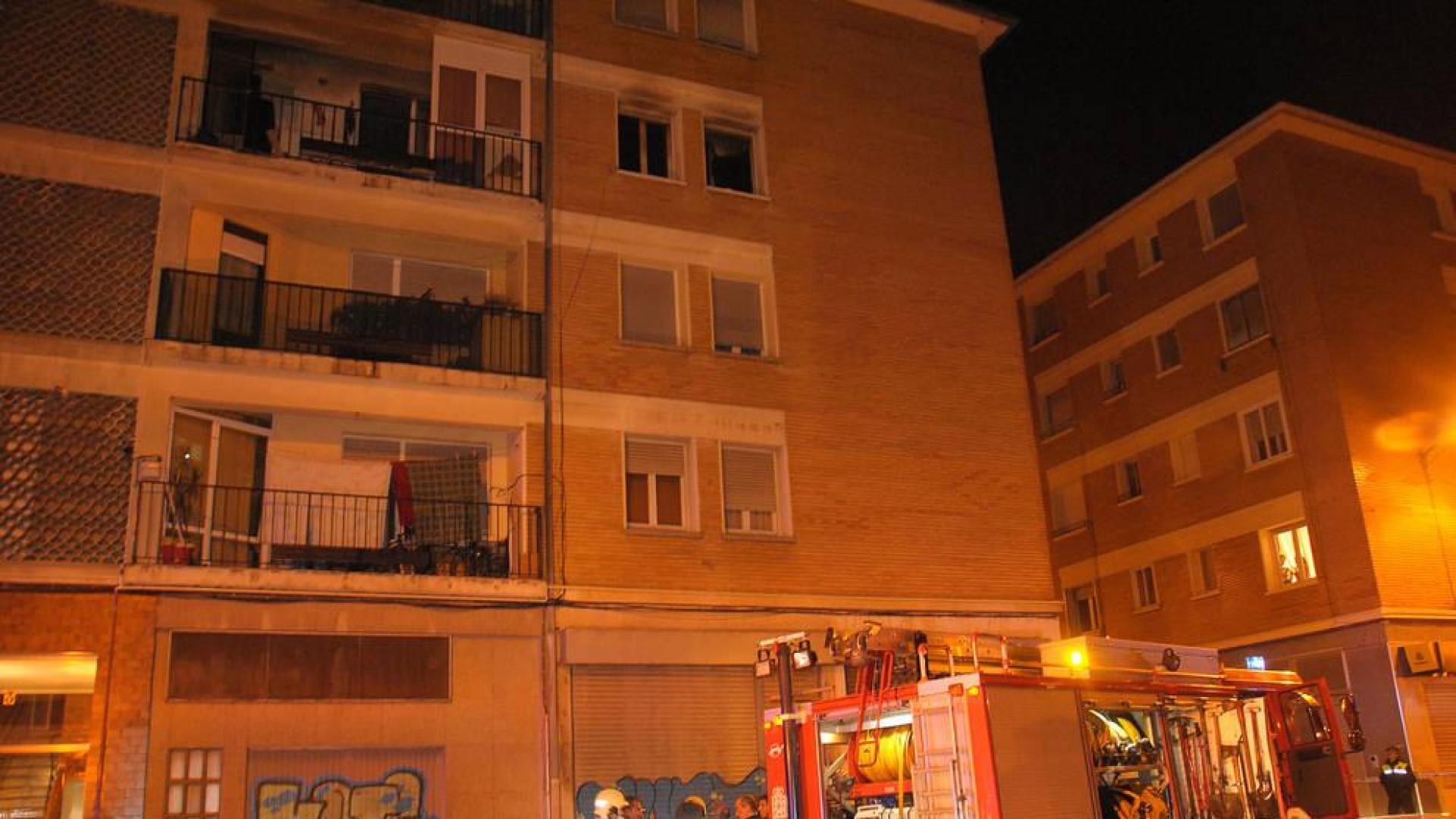 Muere una mujer de 83 años en el incendio de su vivienda en la Txantrea