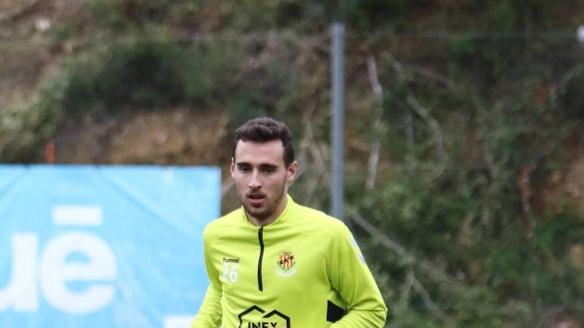 Imanol García ya entrena en Tarragona a las órdenes de Martín
