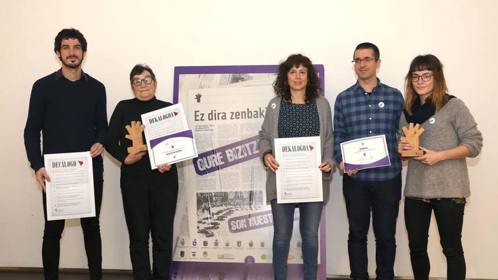 Berria y Saioa Alkaiza, premios del Concurso de Prácticas Periodísticas en igualdad