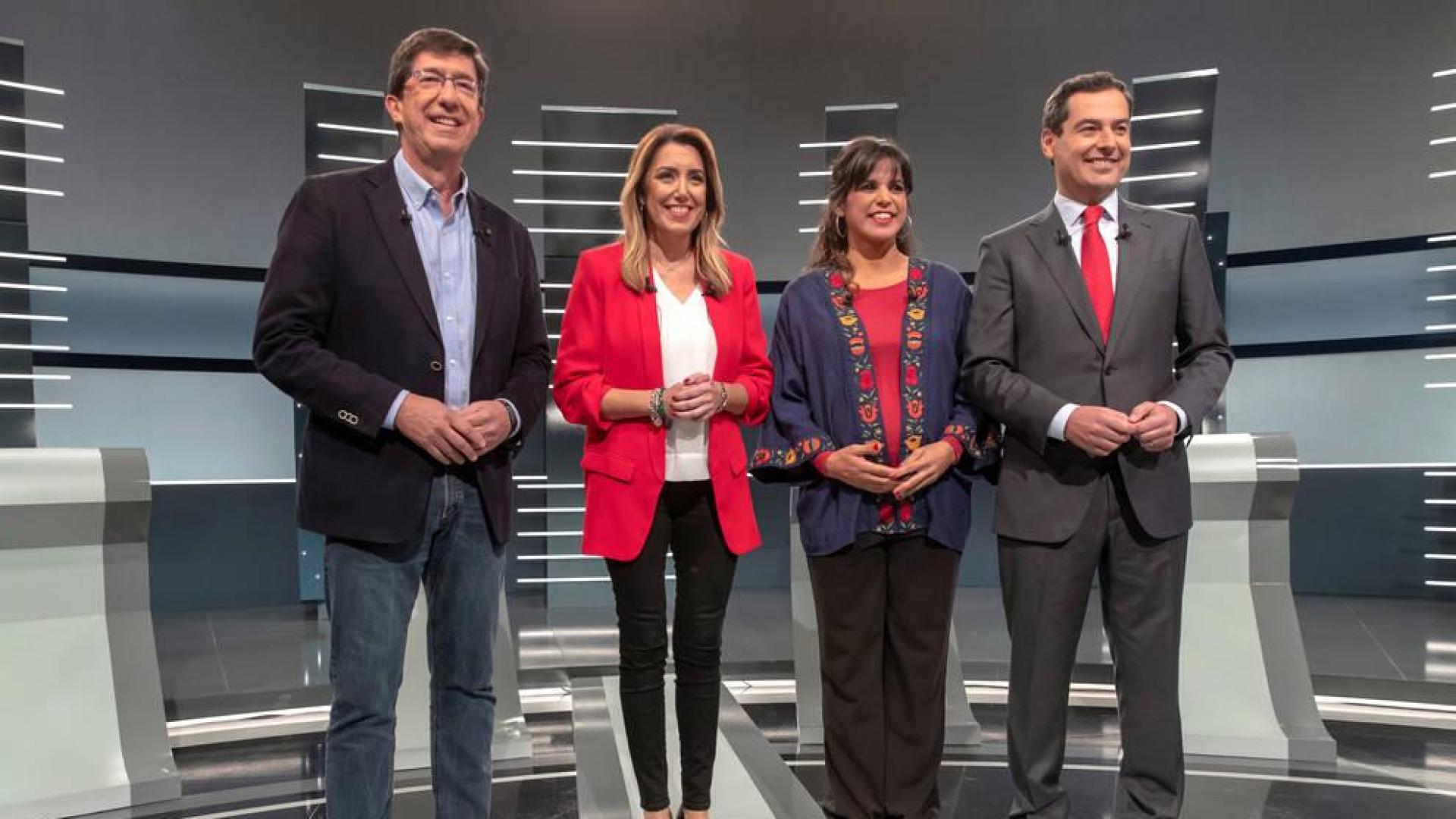 Un debate andaluz más agresivo y menos encorsetado