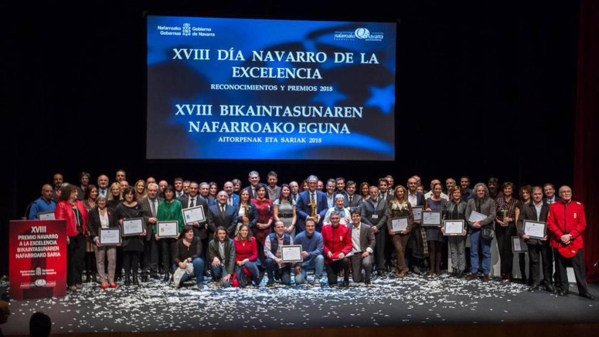 Fiesta de la excelencia navarra