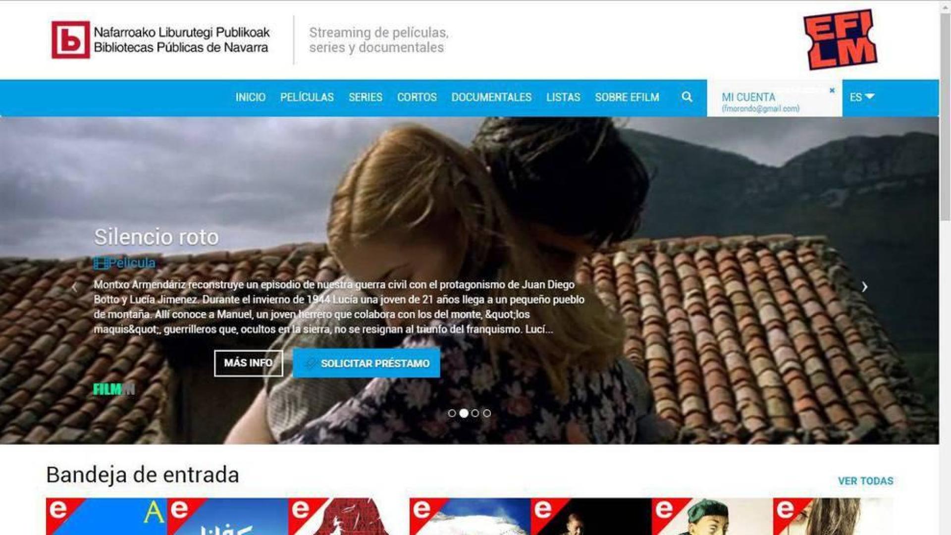 ¿Qué películas y series podrás ver en la nueva oferta de las bibliotecas navarras?
