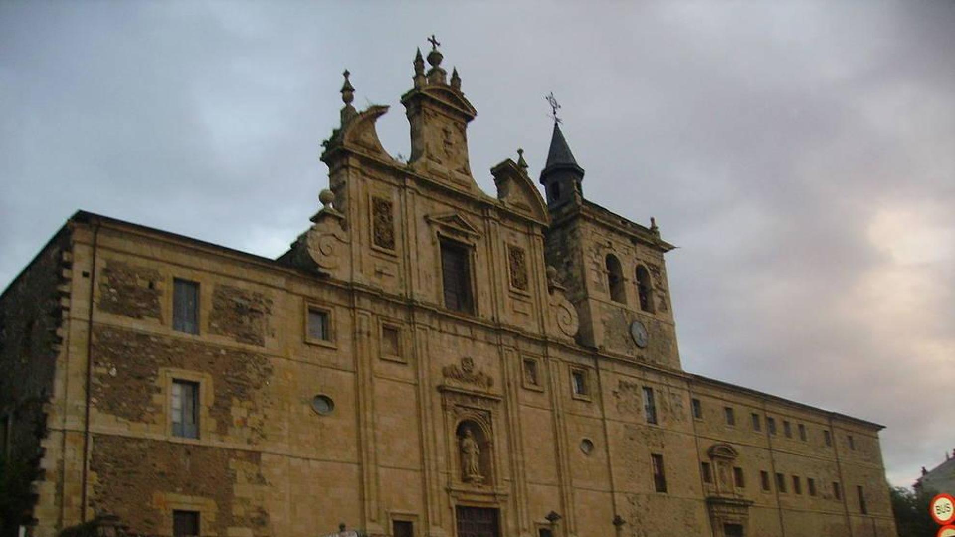 La iglesia-convento de San Nicolás del municipio leonés de Villafranca del Bierzo.