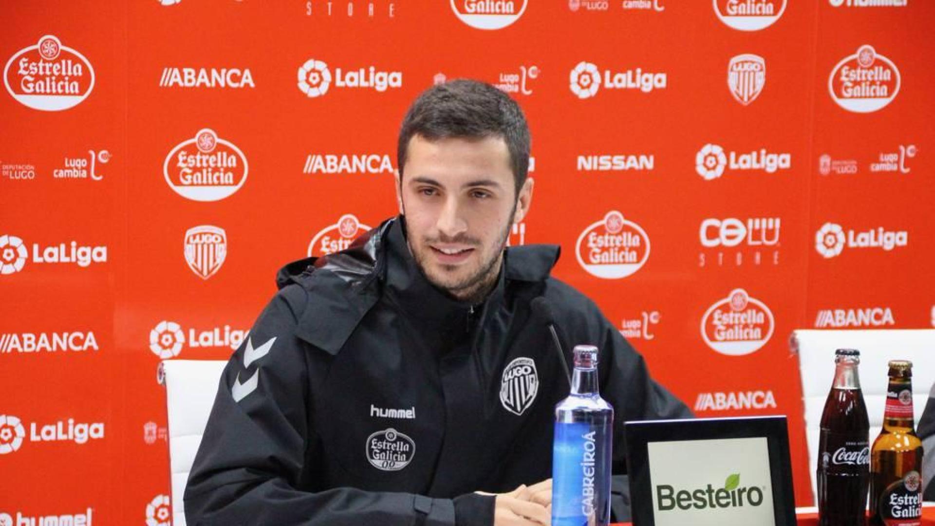 Aburjania (Lugo): "Sabemos donde hacer daño a Osasuna"
