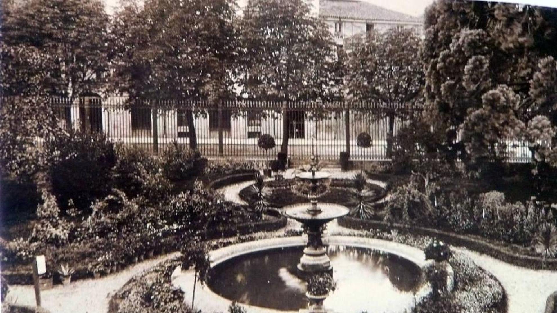 Repaso a la historia del jardín de la Diputación que ahora se rehabilita