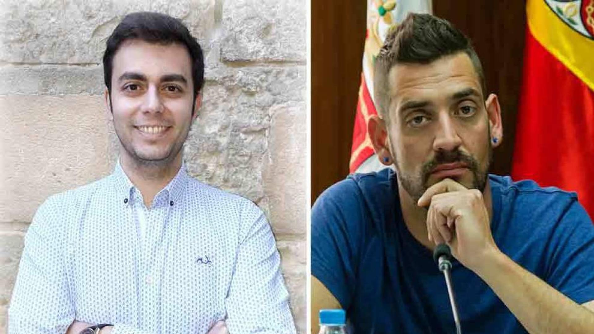 A la izquierda, Gonzalo Fuentes Urriza; a la derecha, Javier López Álvarez.